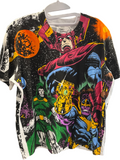 00s Marvel Villains AOP Boot Graphic T Shirt White M/L Philippine