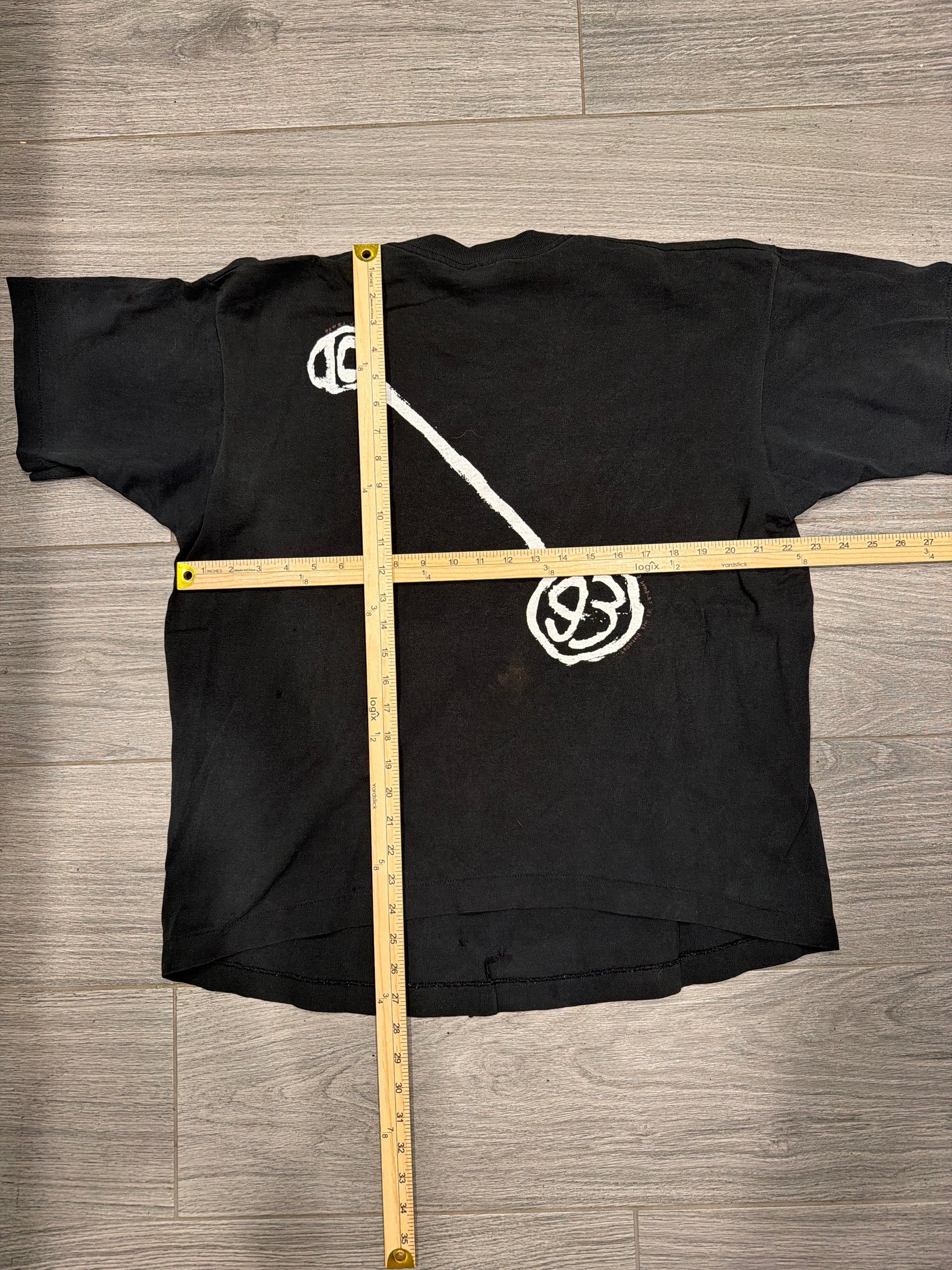 1993 Pearl Jam Reject Tour Band Black FOTL M/L