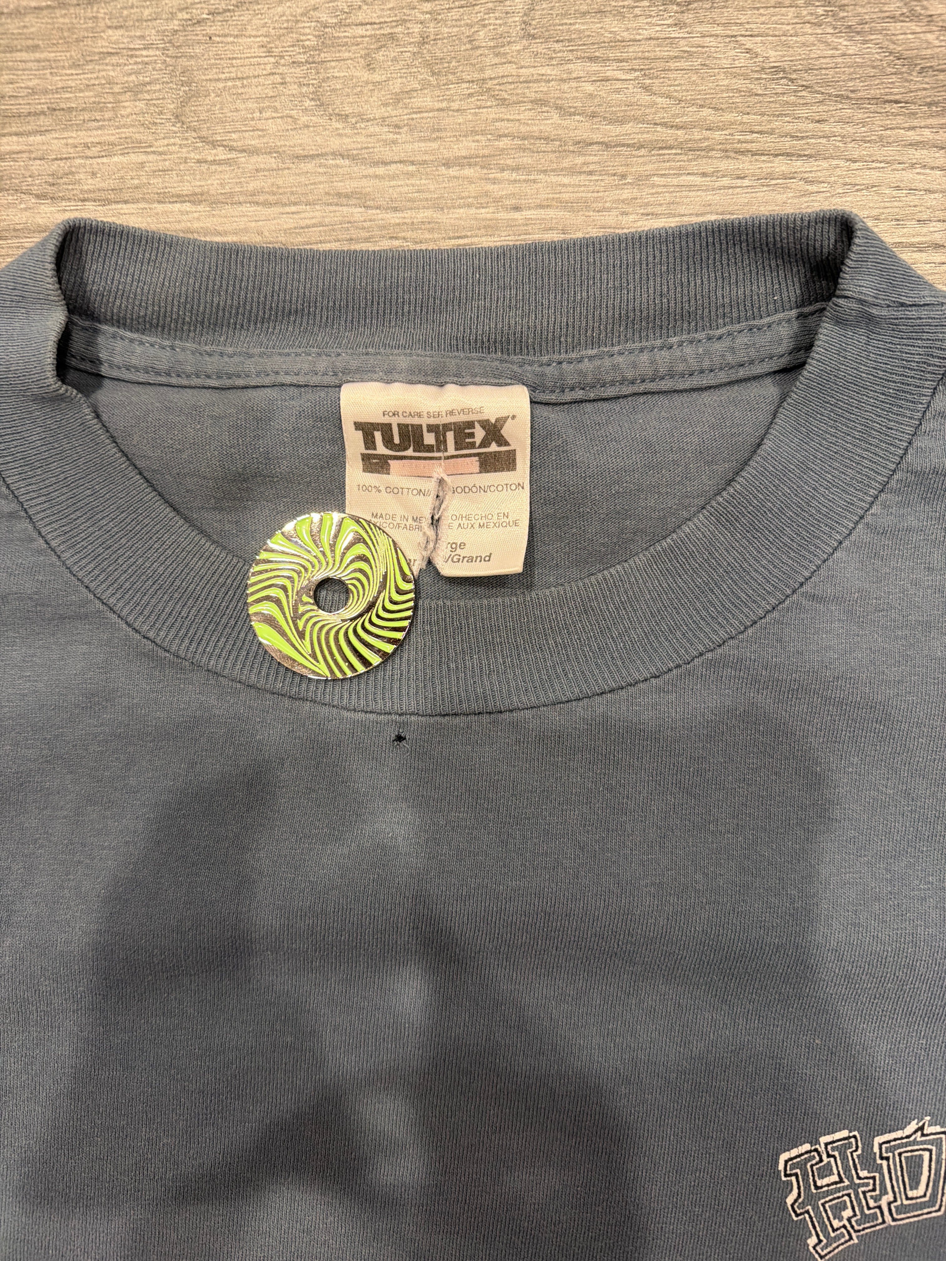 00s Homies Get Your Stroll On Blue/Grey T-Shirt Large