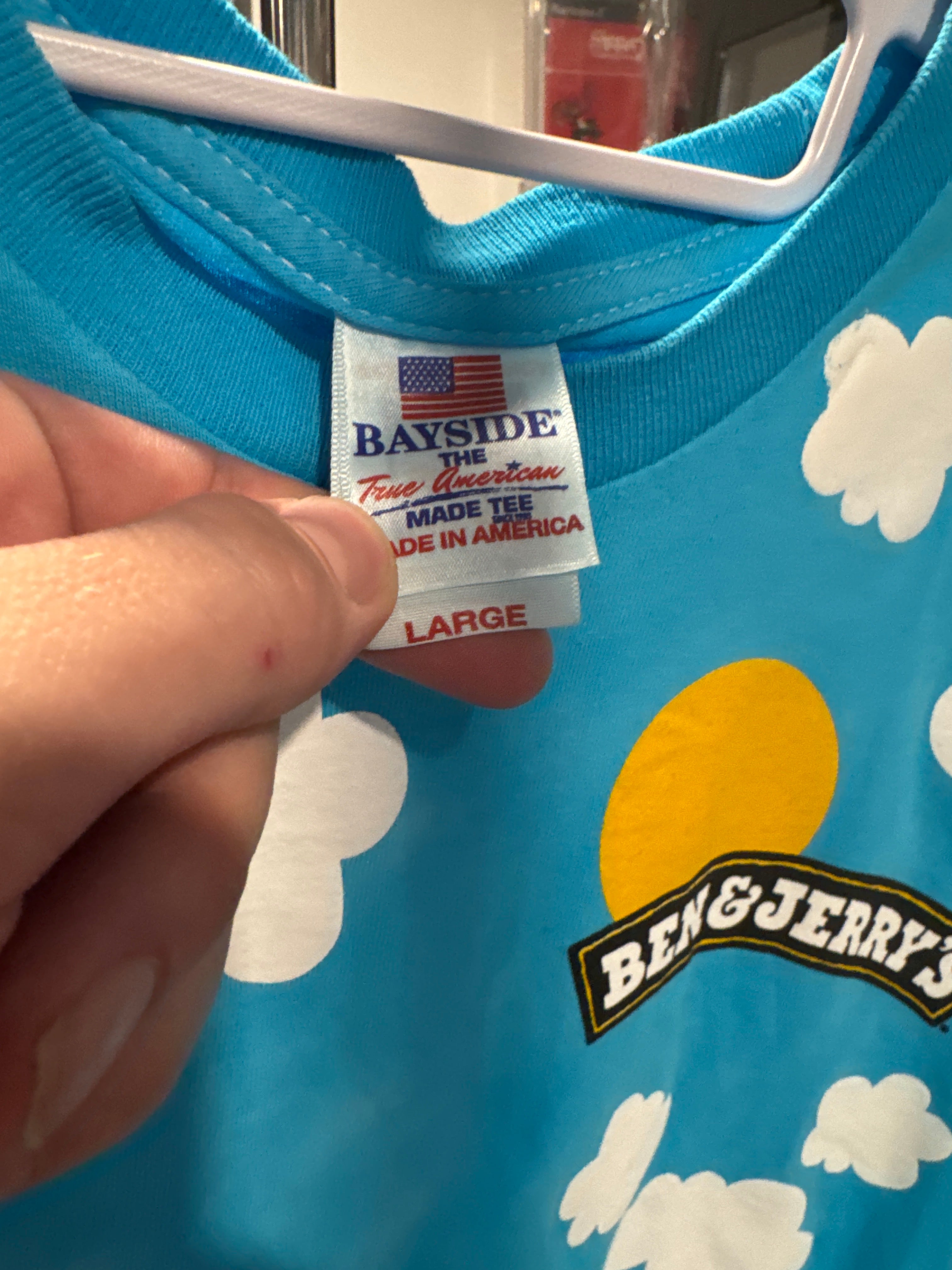 Ben and Jerry’s Euphoria Cow Tie Dye Clouds Large