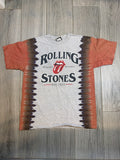 2002 Rolling Stones Est 1962 Liquid Blue Tie Dye T-Shirt Large