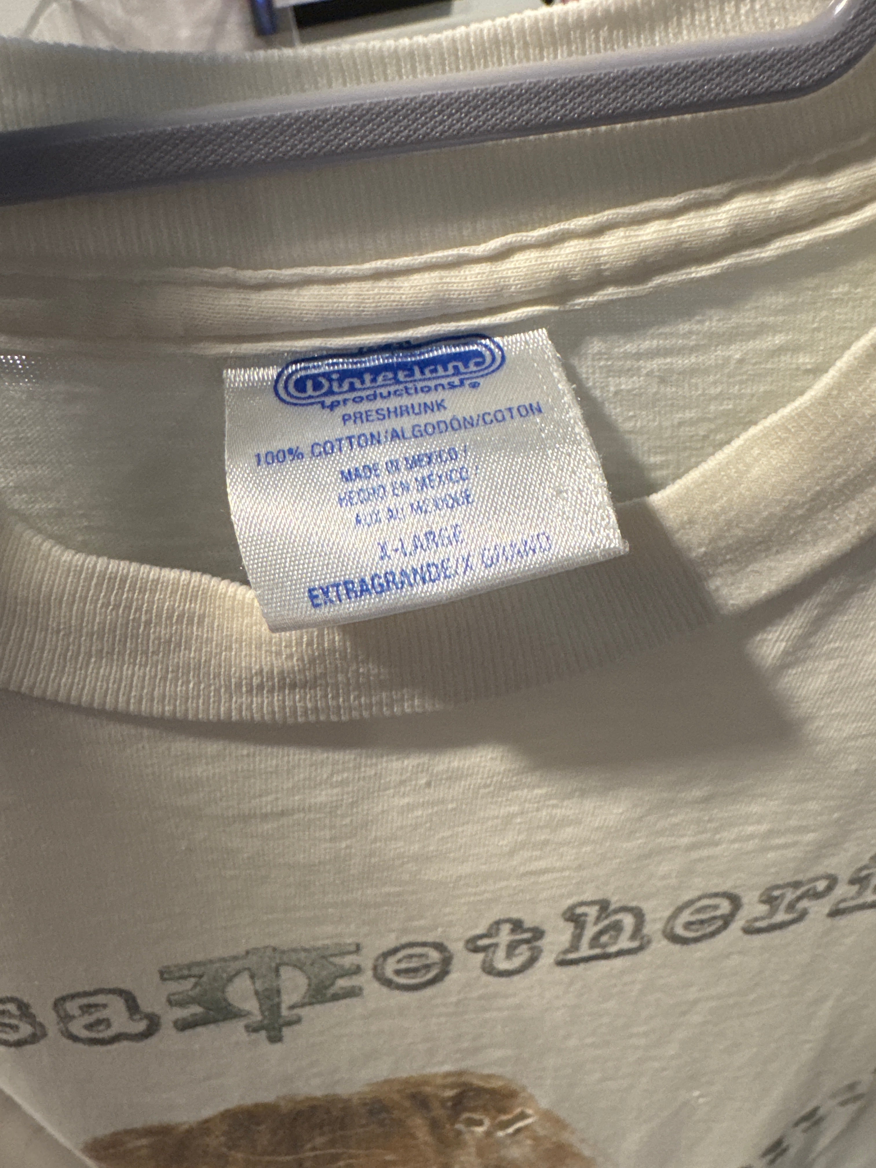 1995 Melissa Etheridge Your Little Secret Tour T Shirt White XL Winterland
