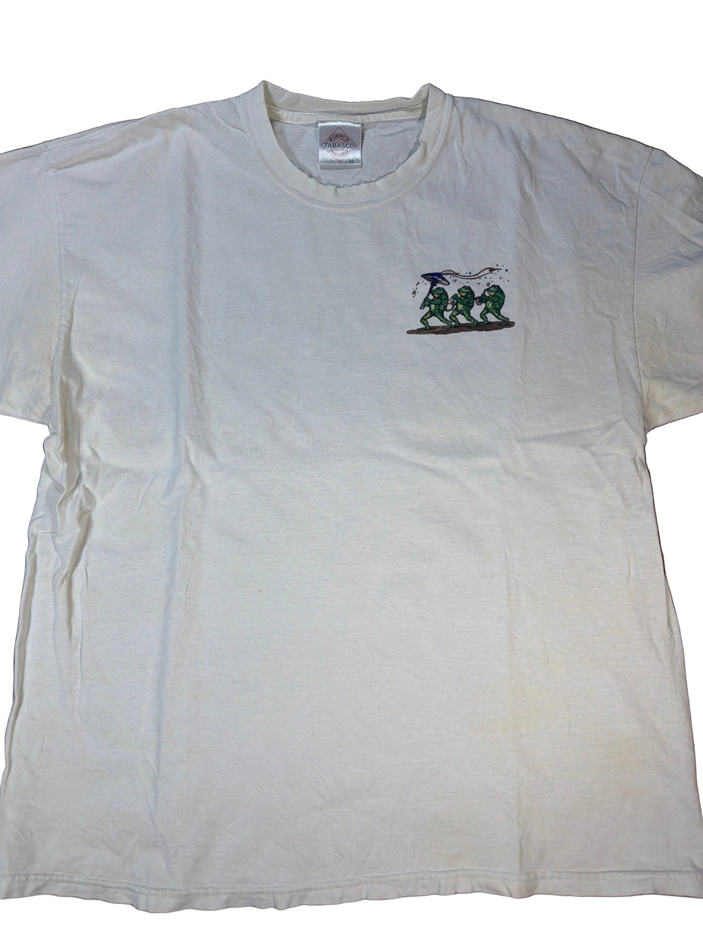 Tabasco Toadally Ripped Promo Jazz Mushroom Drug T-Shirt L/XL