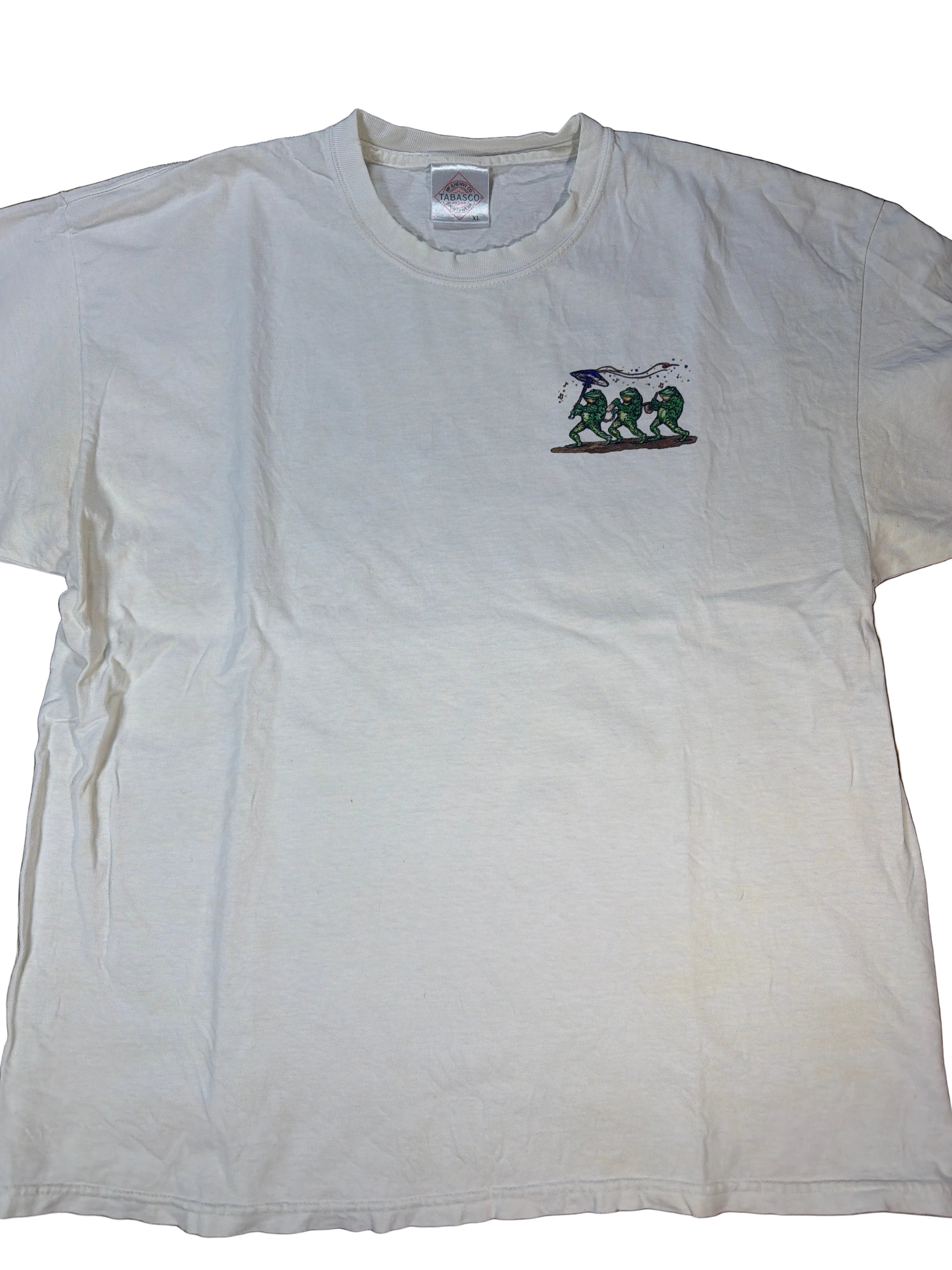 Tabasco Toadally Ripped Promo Jazz Mushroom Drug T-Shirt L/XL