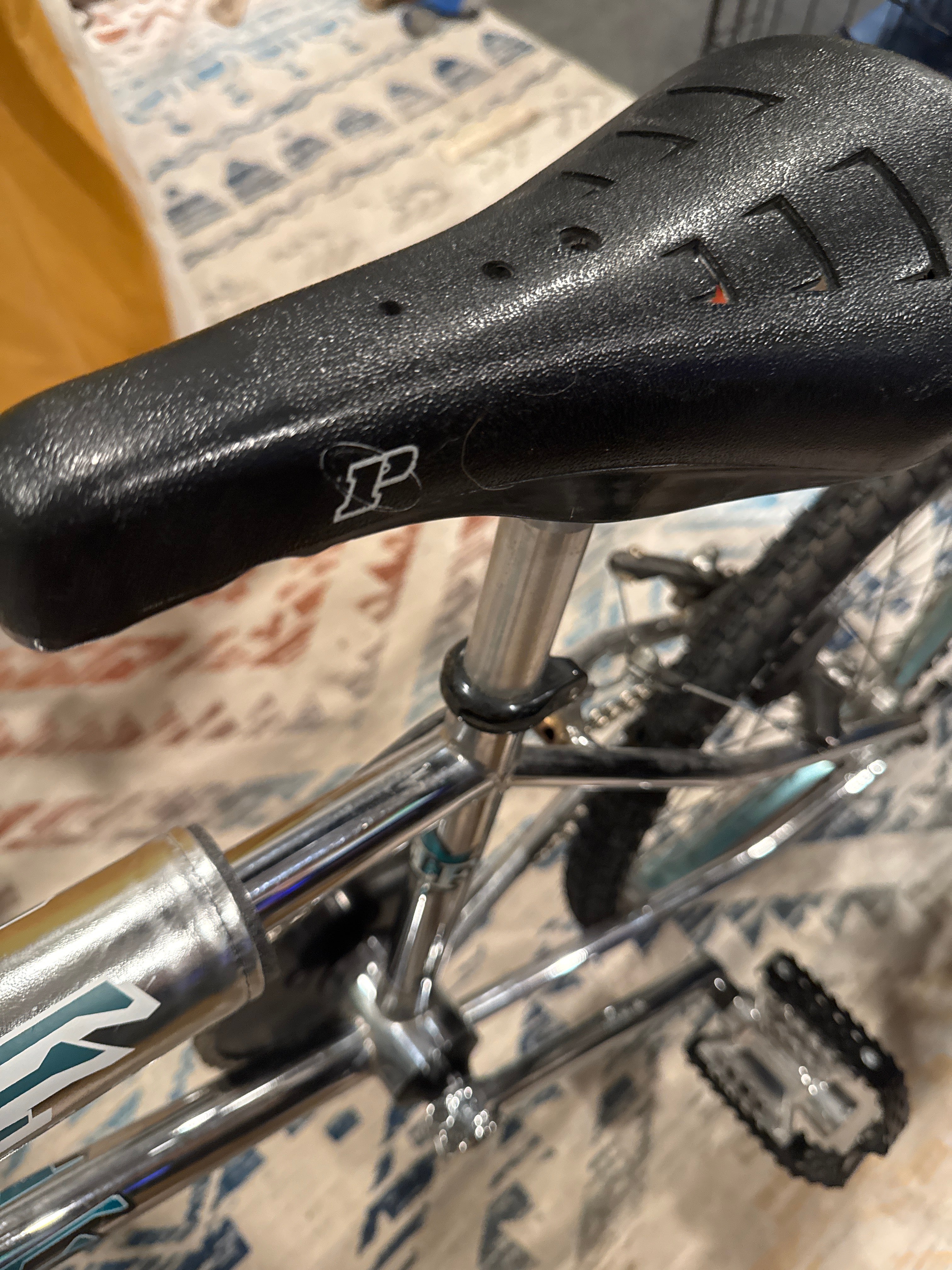 1996 ELF Z1 Vintage BMX bike Chrome/teal