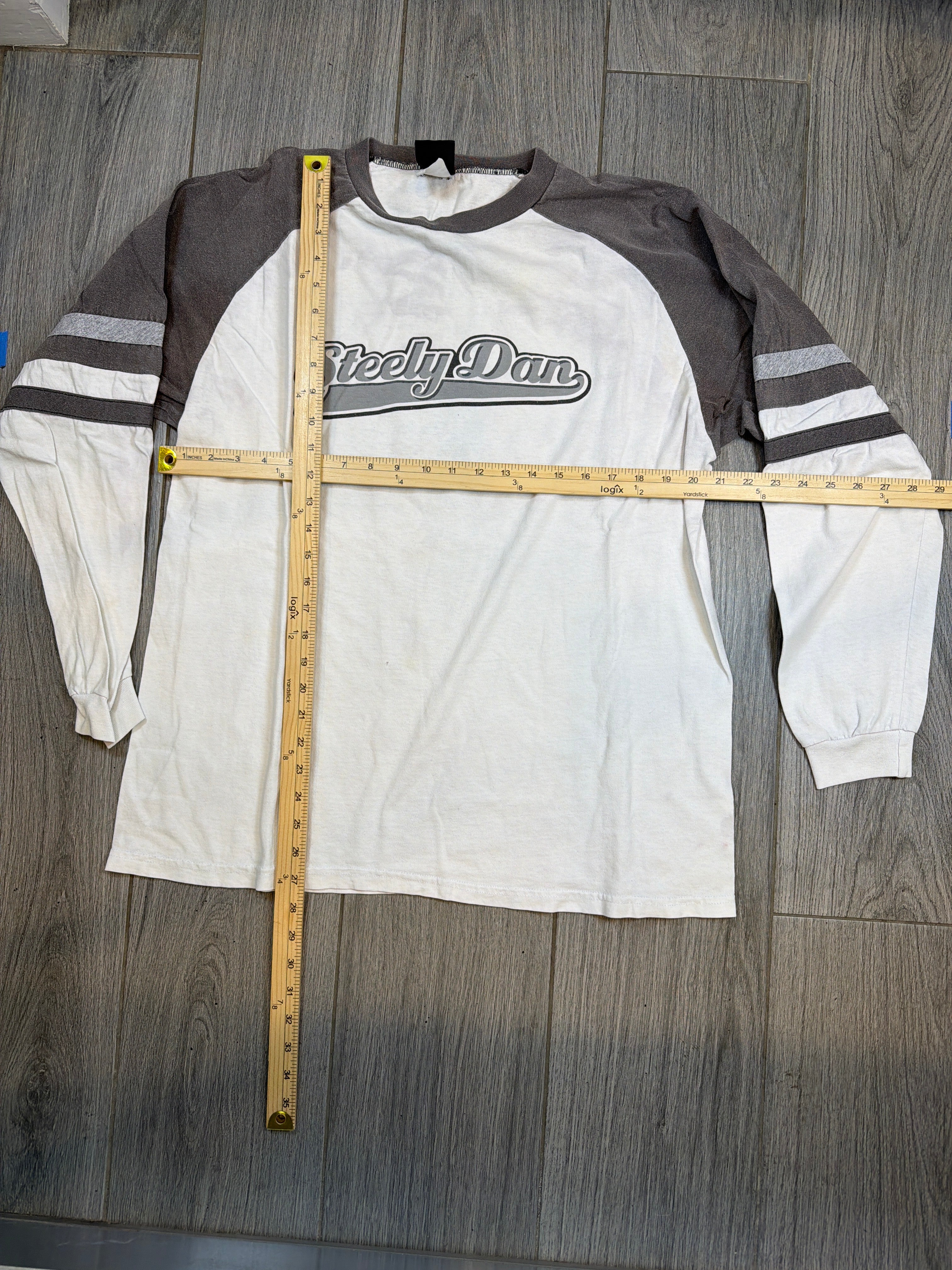 Steely Dan Jack of Speed Long Sleeve Giant White T-Shirt XL