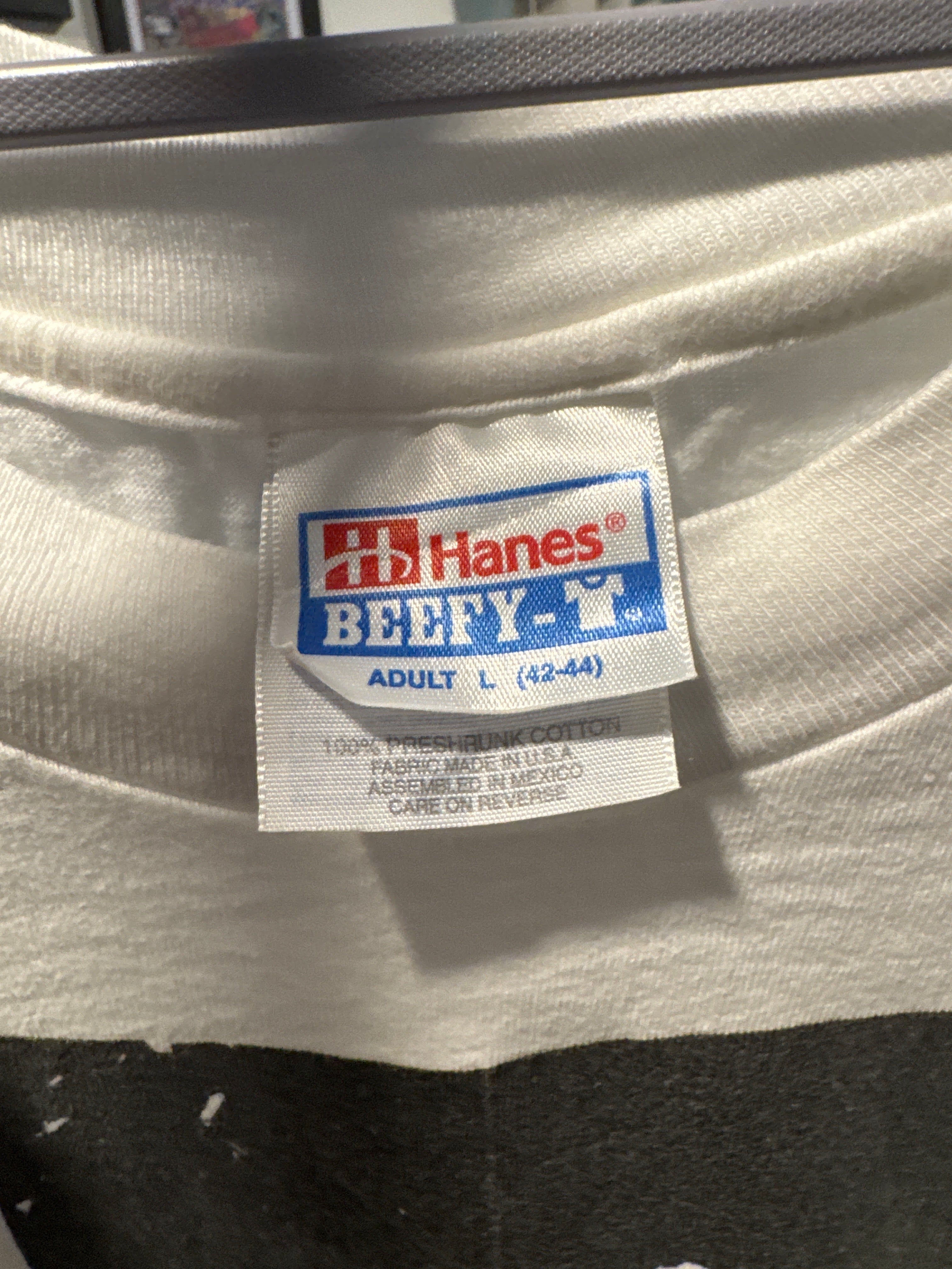 90s Elvis I’m Dead Comedy Shirt L Hanes Beefy White