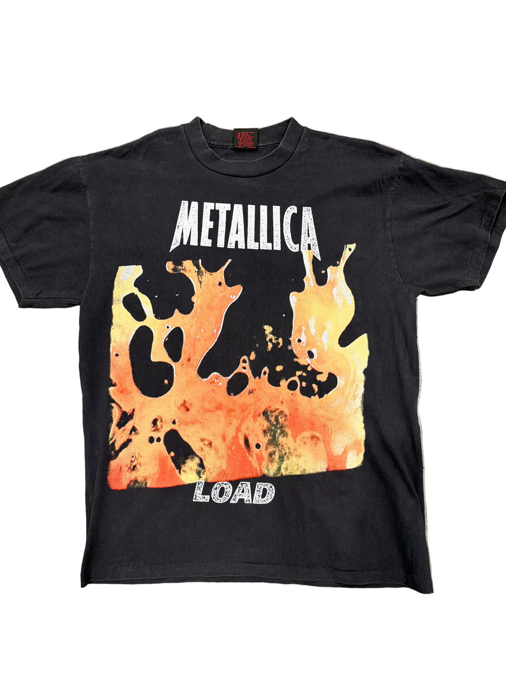 Modern Metallica Load Bootleg Double Sided Black T-Shirt Large