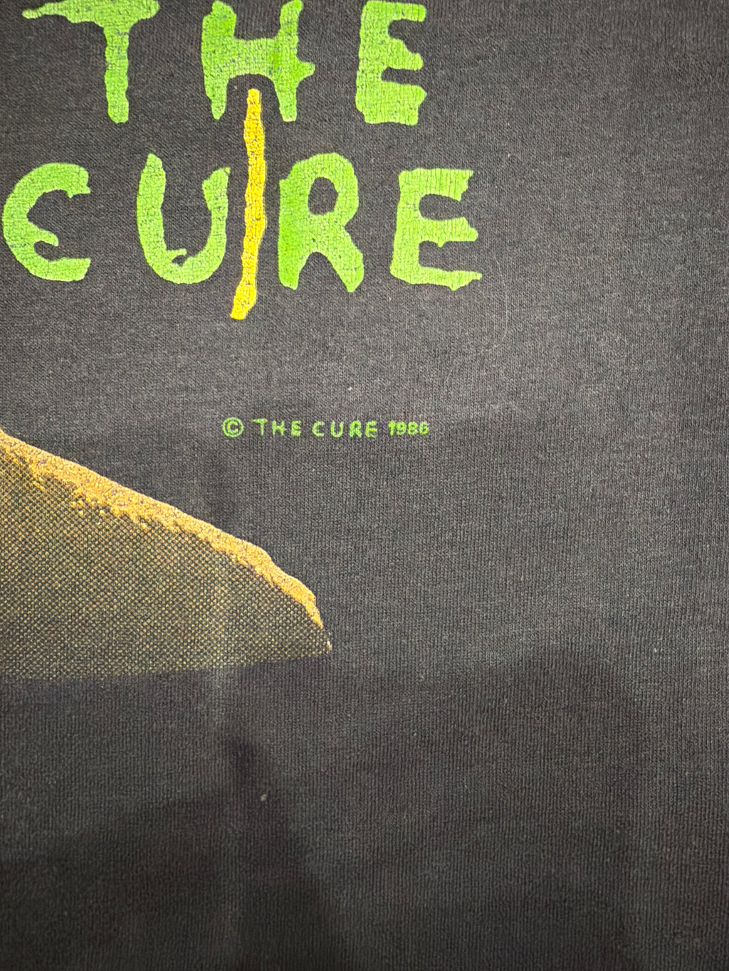 1986 The Cure Standing on a Beach Staring at the Sea Medium T-Shirt