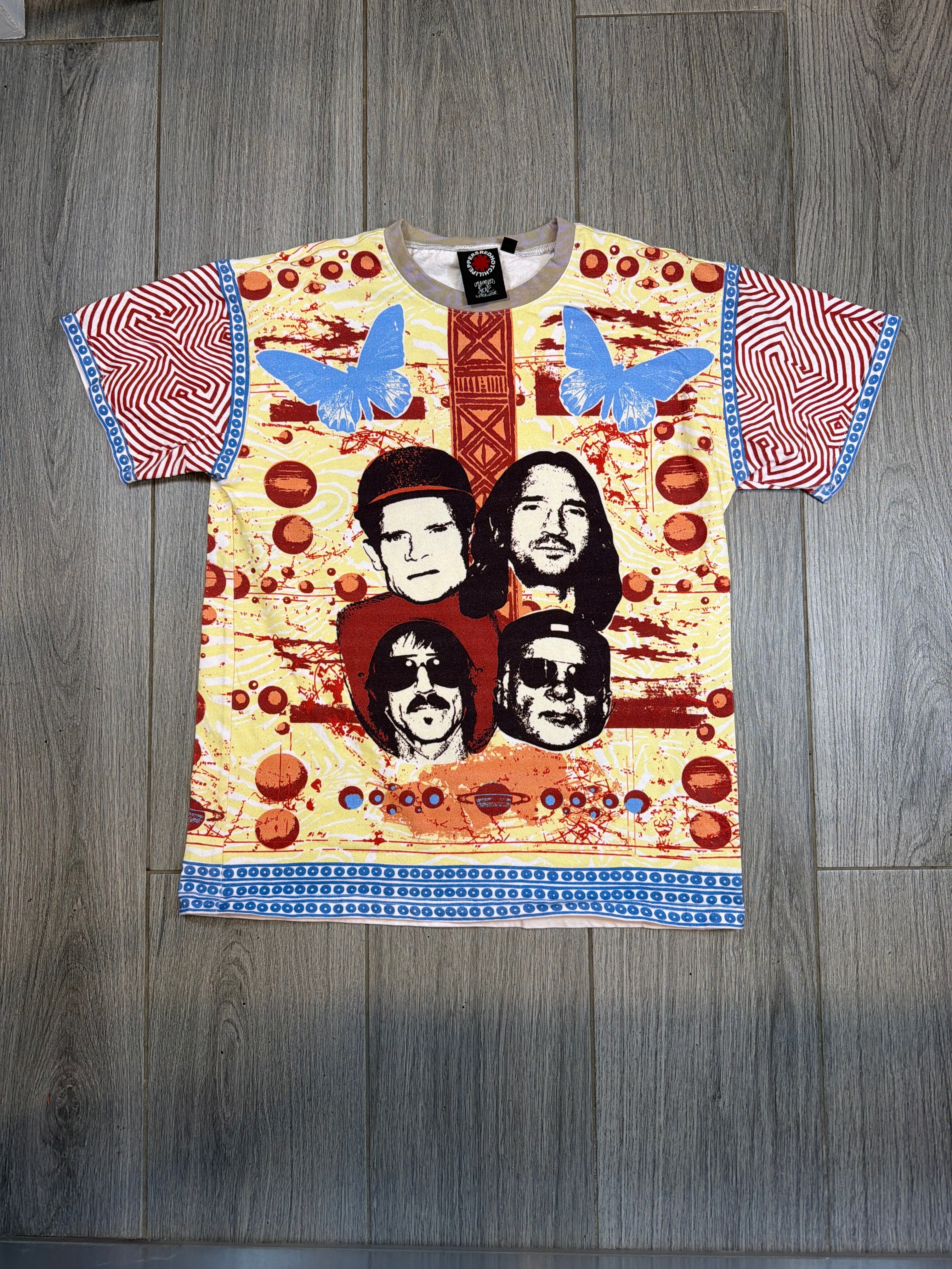 Red Hot Chili Peppers Unlimited Love World Tour AOP T-Shirt Medium