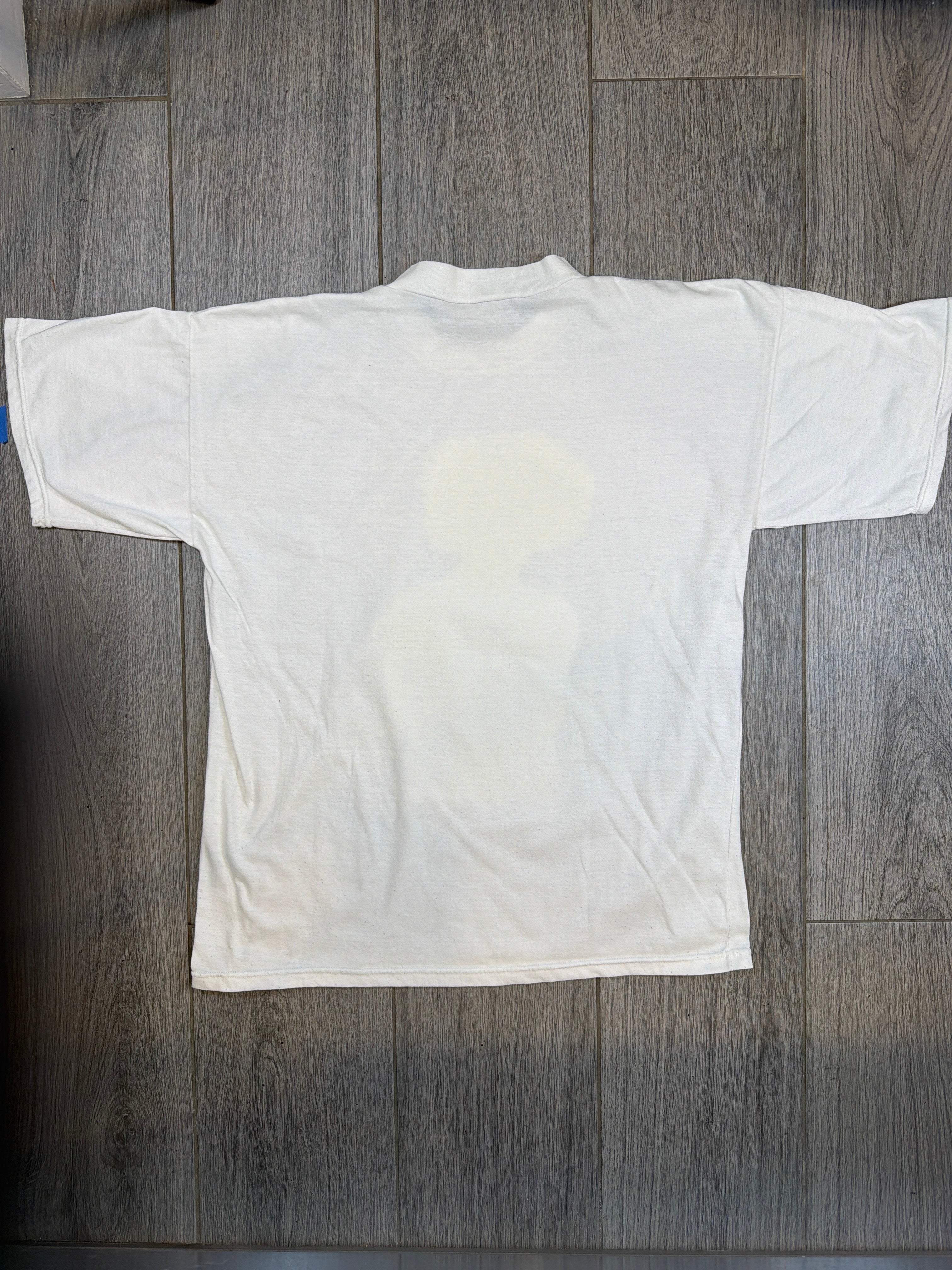 1985 The Cure Robert Smith Grafik Weißes T-Shirt Large