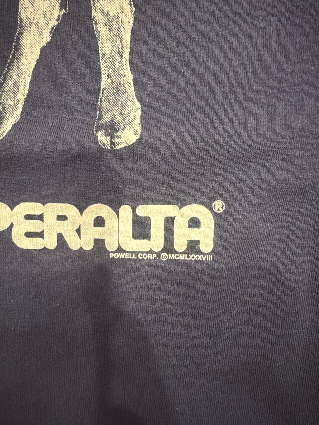 00s Powell Peralta Two Headed Goat Lamb Art Blue T-Shirt Large