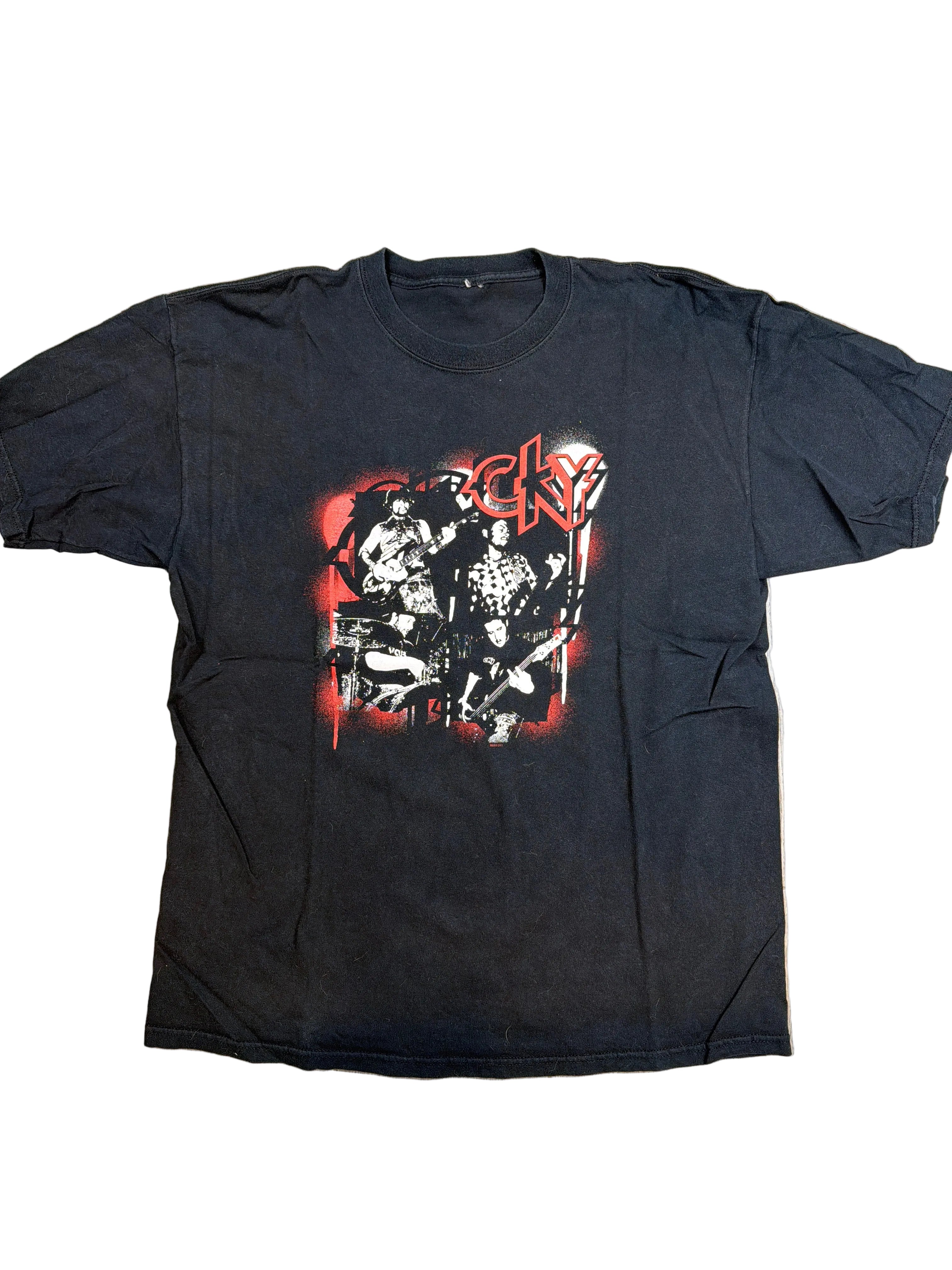 2005/2006 cKy Winter Tour Margera HIM Black/Red T-Shirt XL