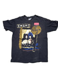 1987 Heart Tour Hanes Black T-Shirt Ann Nancy Wilson Medium