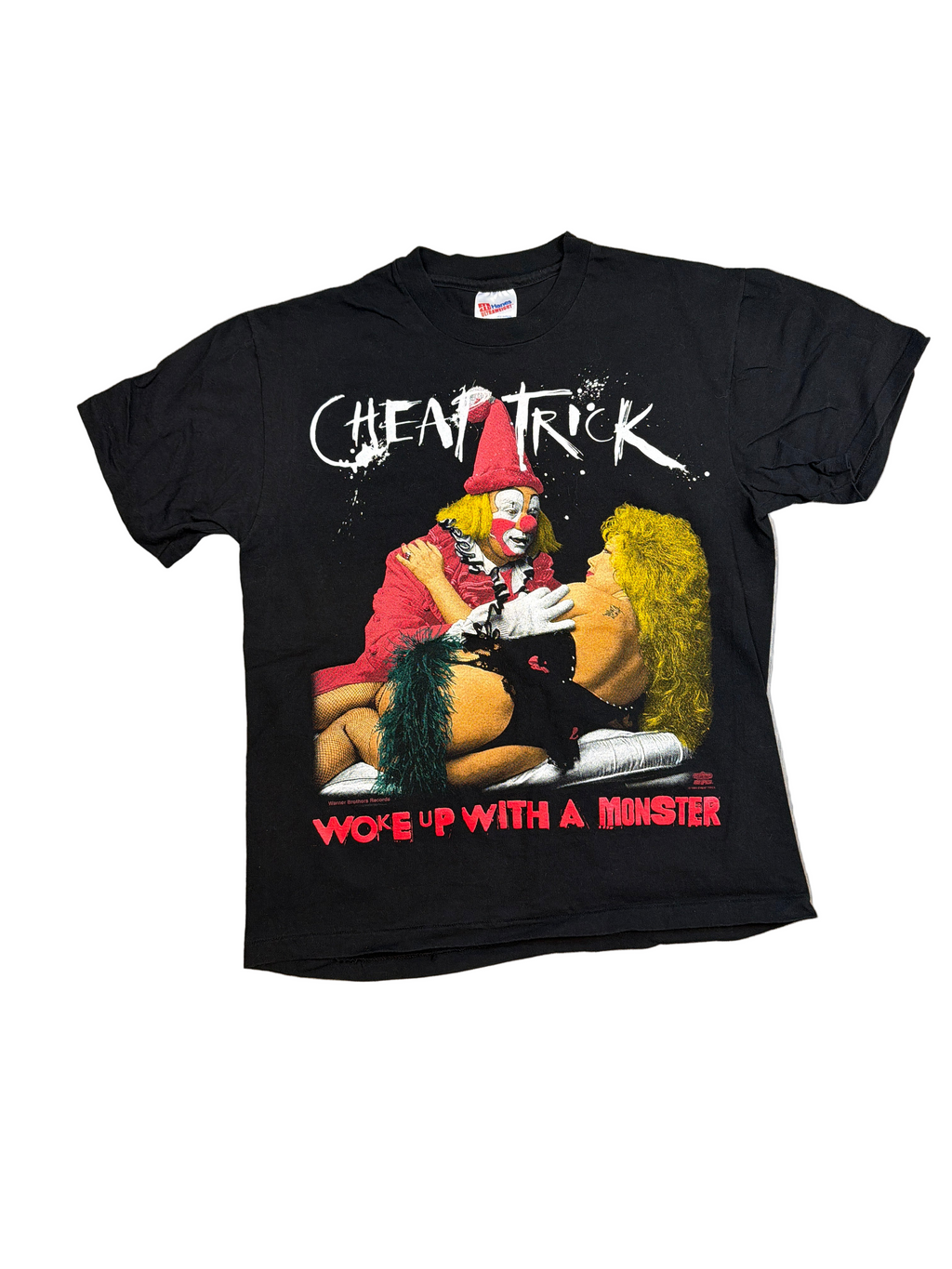 1994 Cheap Trick 'Woke Up With a Monster' T-Shirt Hanes Large