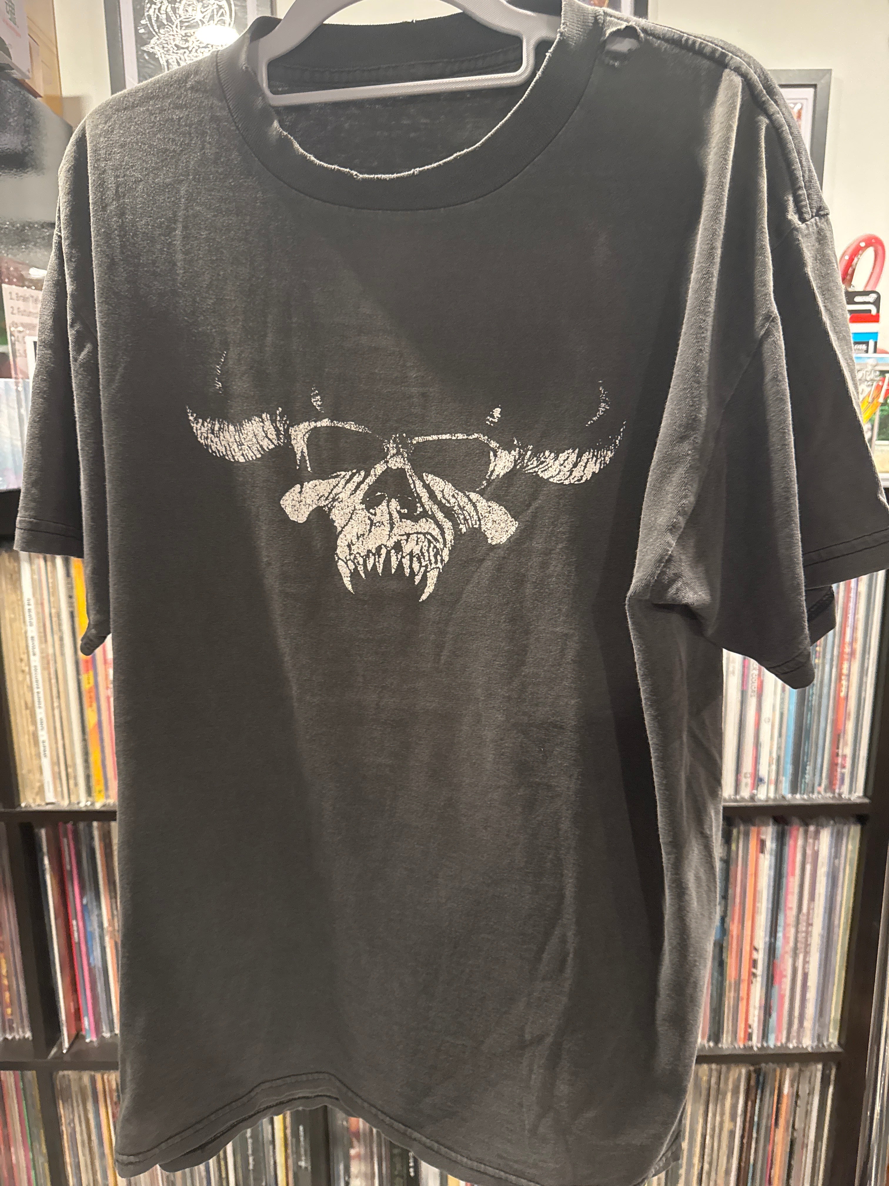 90s Danzig Beautiful Wear XL Black Skull Misfits Samhain