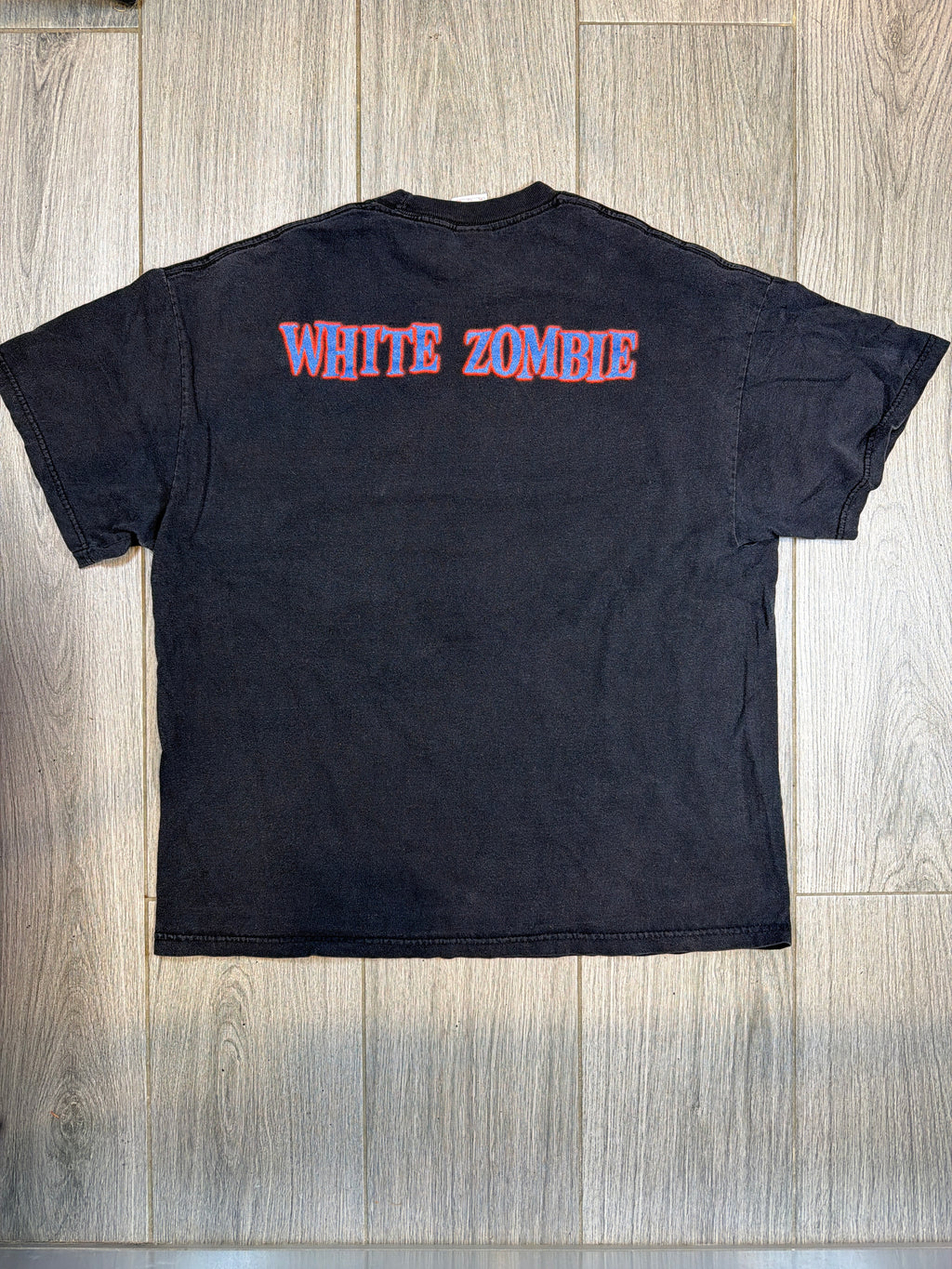 White Zombie Rob Tennessee River Metal Band Black T-Shirt XL