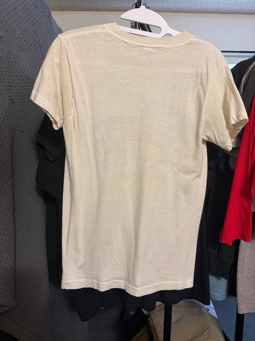 1986 Billy Joel 'The Bridge' Tour Ched Cream T-Shirt Medium