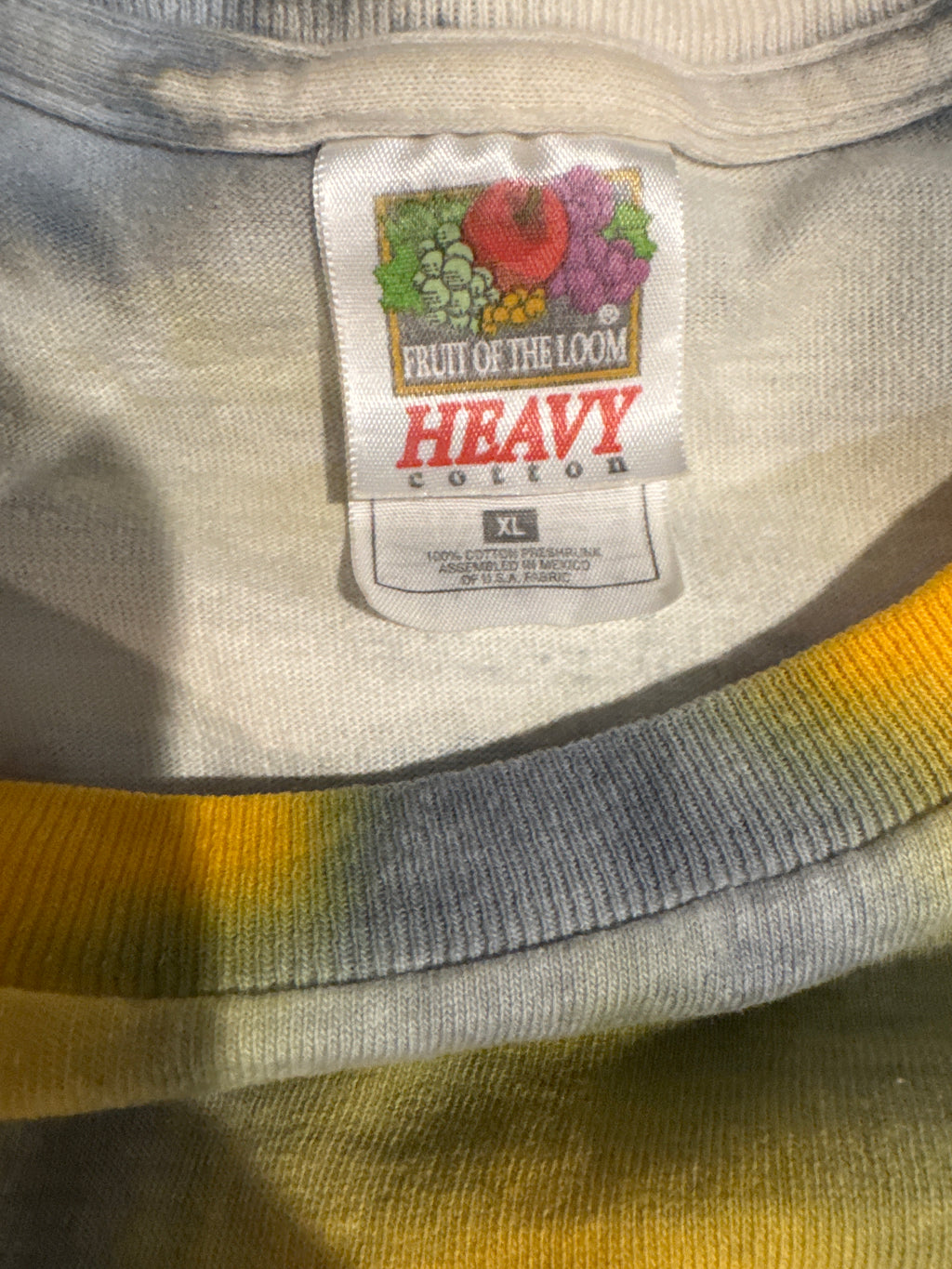 1997 Grateful Dead Jerry Garcia Licensed FOTL Tie Dye T-Shirt XL