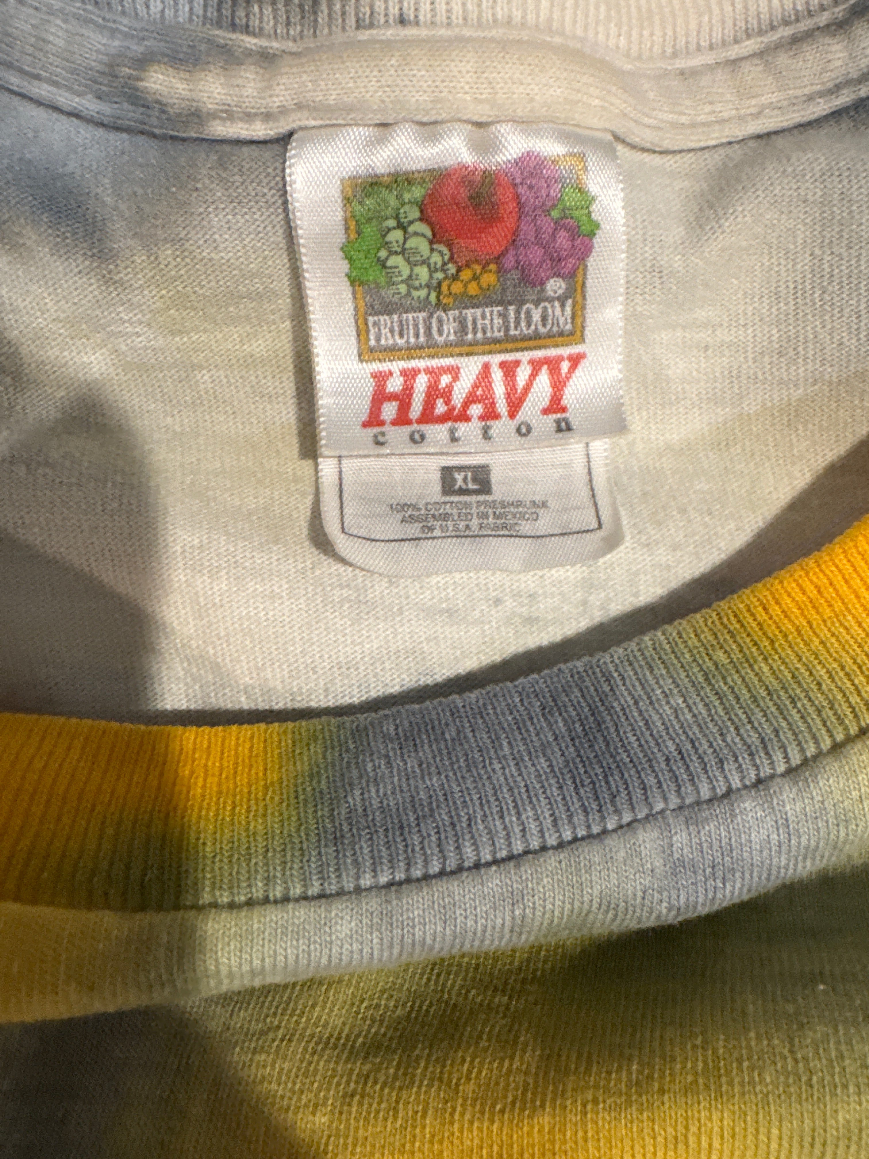 1997 Grateful Dead Jerry Garcia Licensed FOTL Tie Dye T-Shirt XL