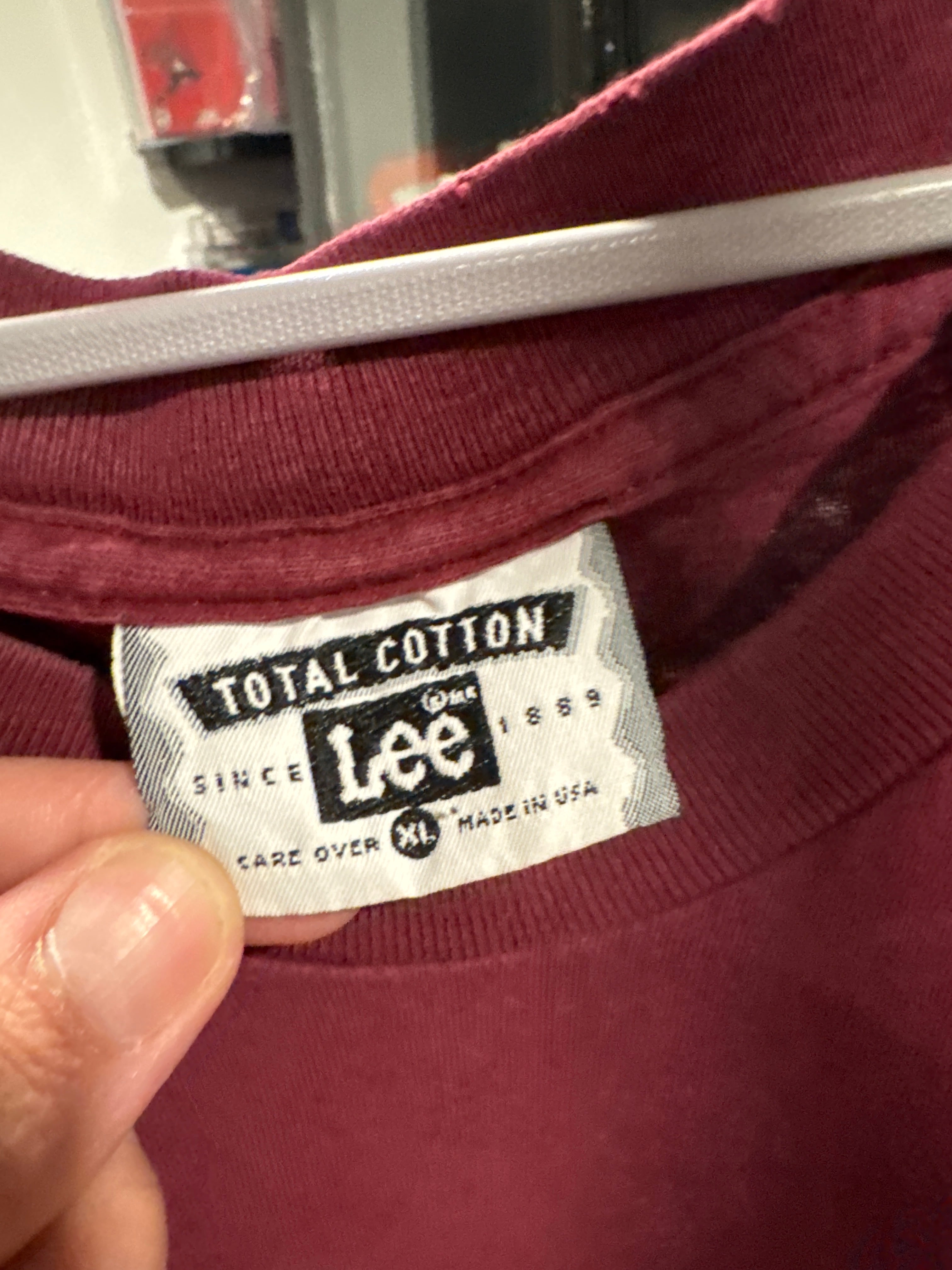 90s Grateful Dead Worn In Embroidered Ski Mountain Maroon XL