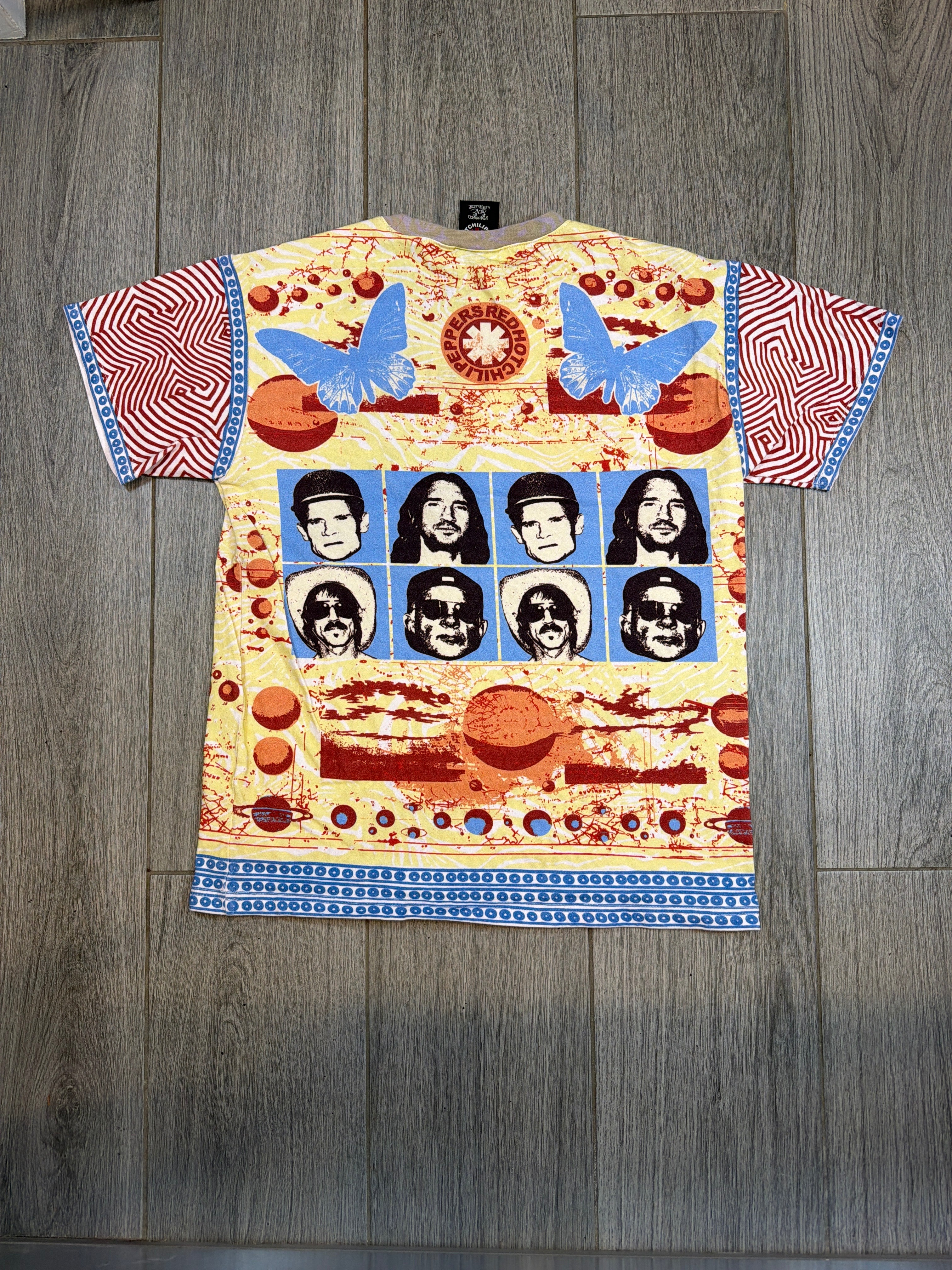 Red Hot Chili Peppers Unlimited Love World Tour AOP T-Shirt Medium