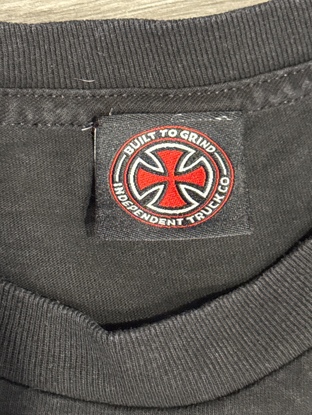 00s Independent Truck Co Skateboard Black Long Sleeve T-Shirt Medium