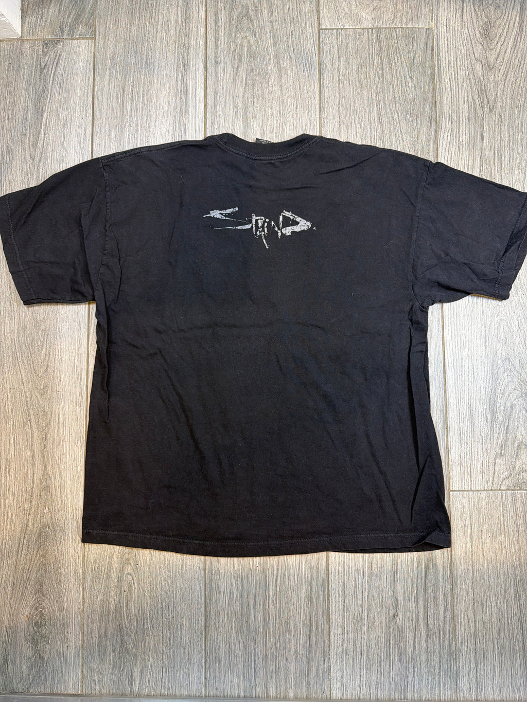 1999 Staind Band Doll Head Black Giant T-Shirt XL
