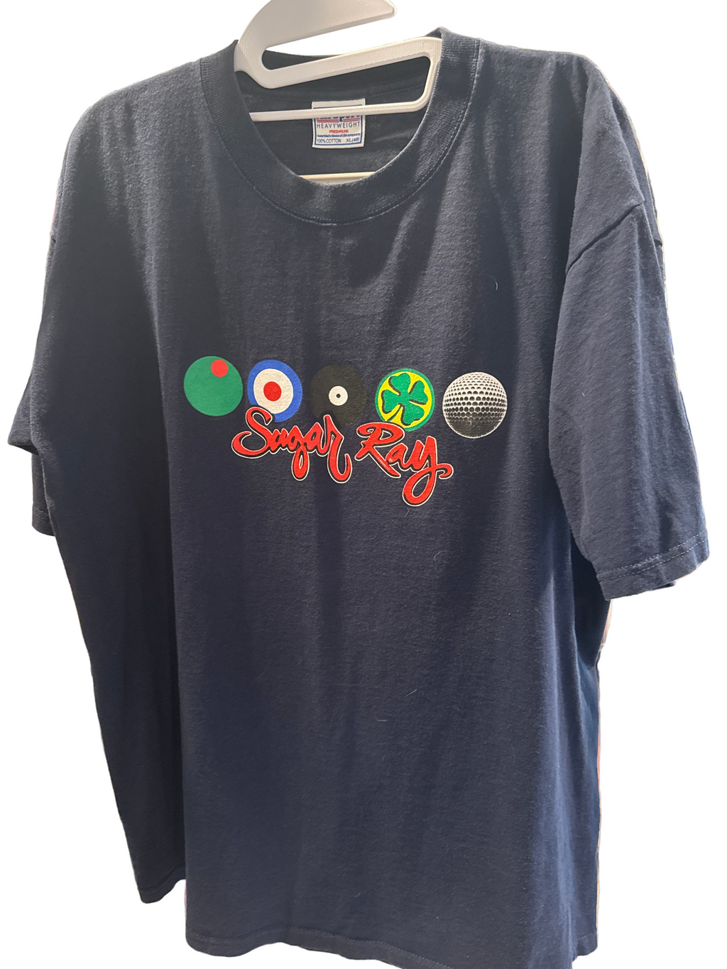 2002 Sugar Ray College Tour Blue XL Allsport T-Shirt