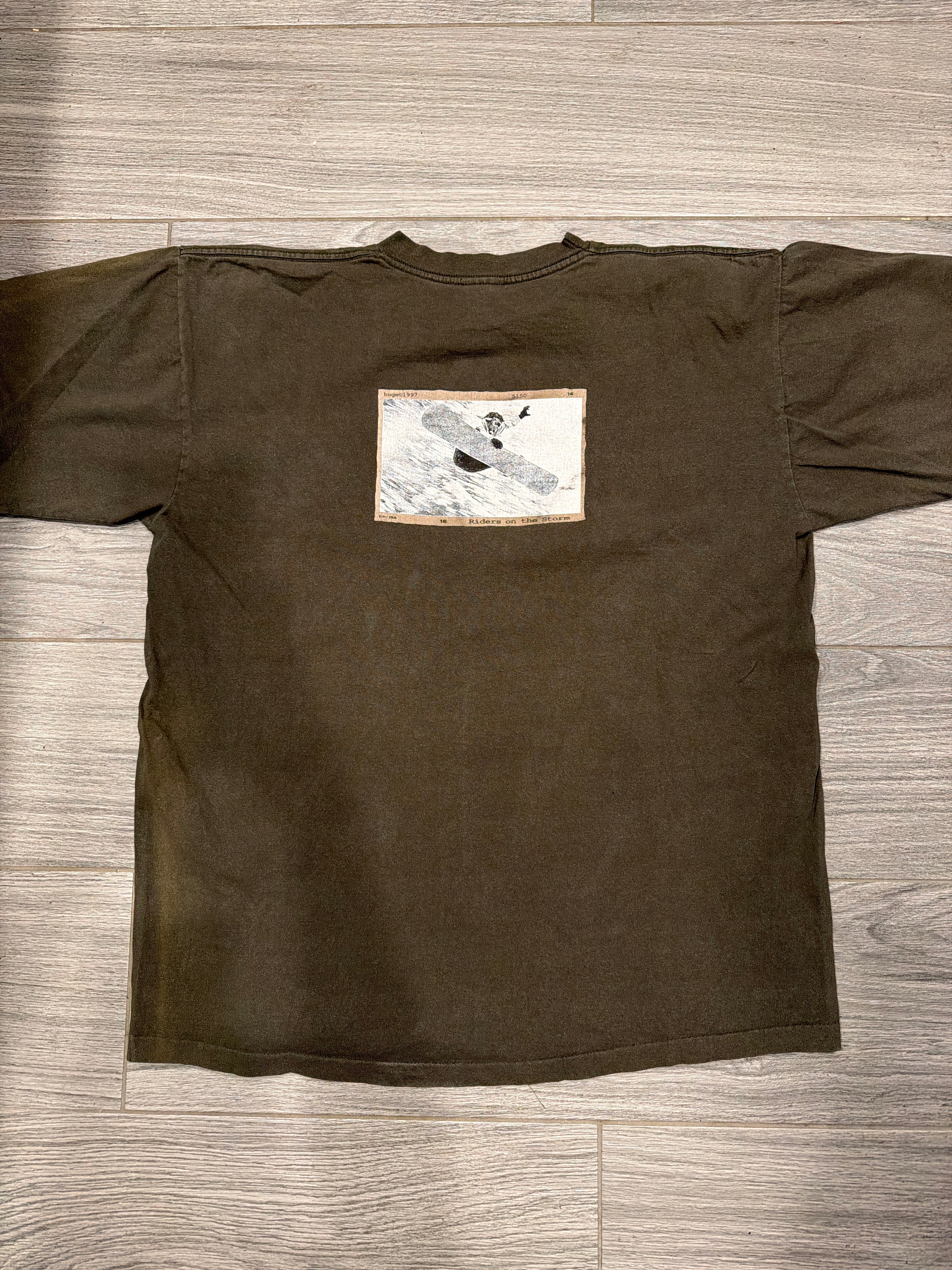 1997 Kirkwood Riders on The Storm Huge Air Contest Snowboard T-Shirt