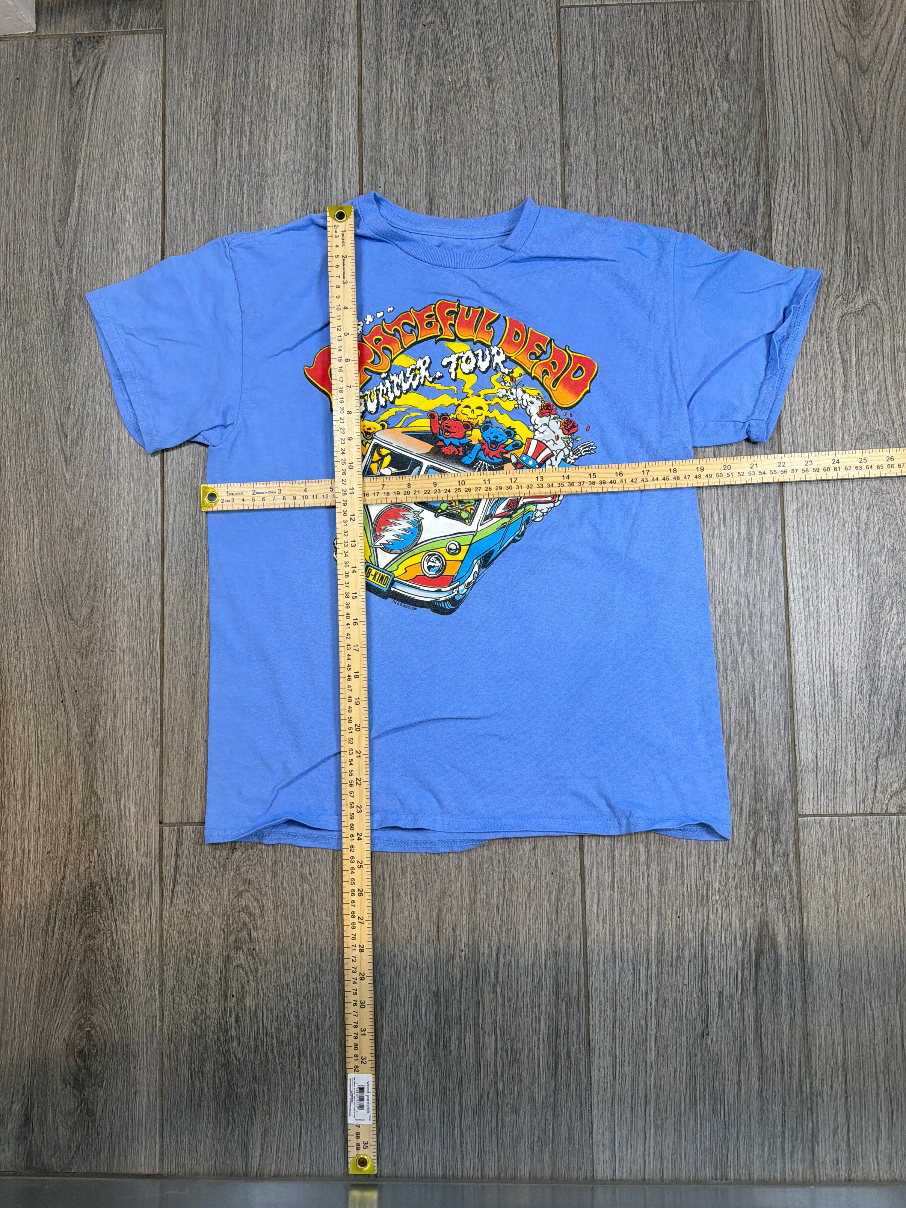 2023 Grateful Dead Summer Tour Liquid Blue T-Shirt M
