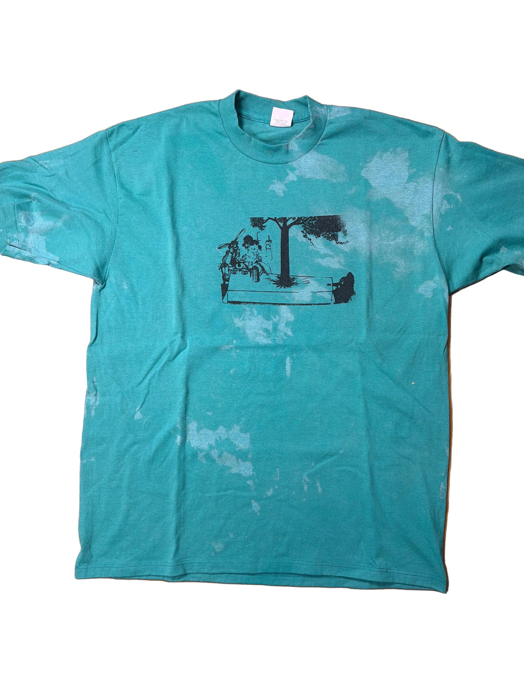 Vintage Ralph Steadman Graphic Blue T-Shirt Large