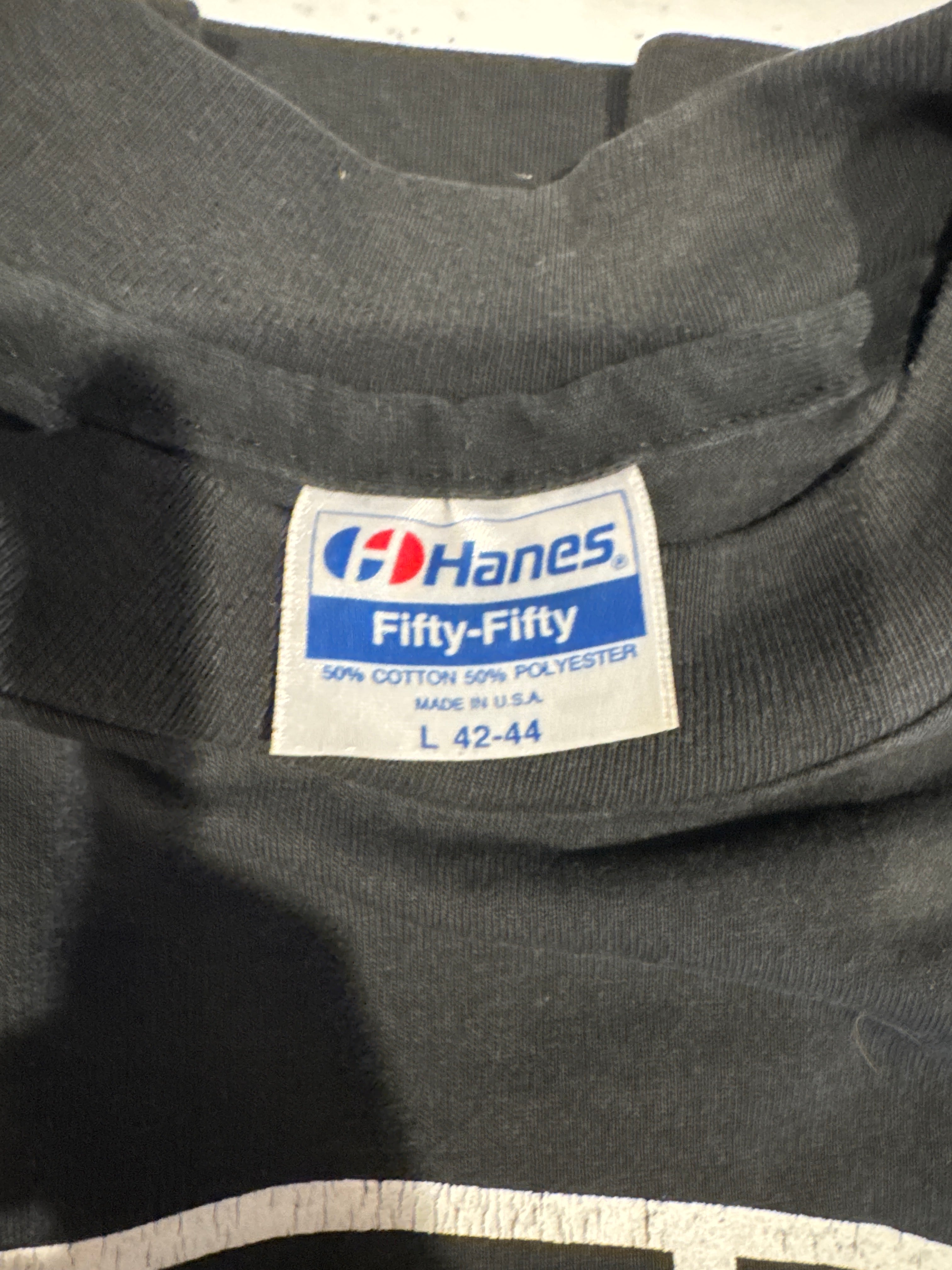 90er Bauhaus Goth Rock Band Schwarz/Weiß T-Shirt Large