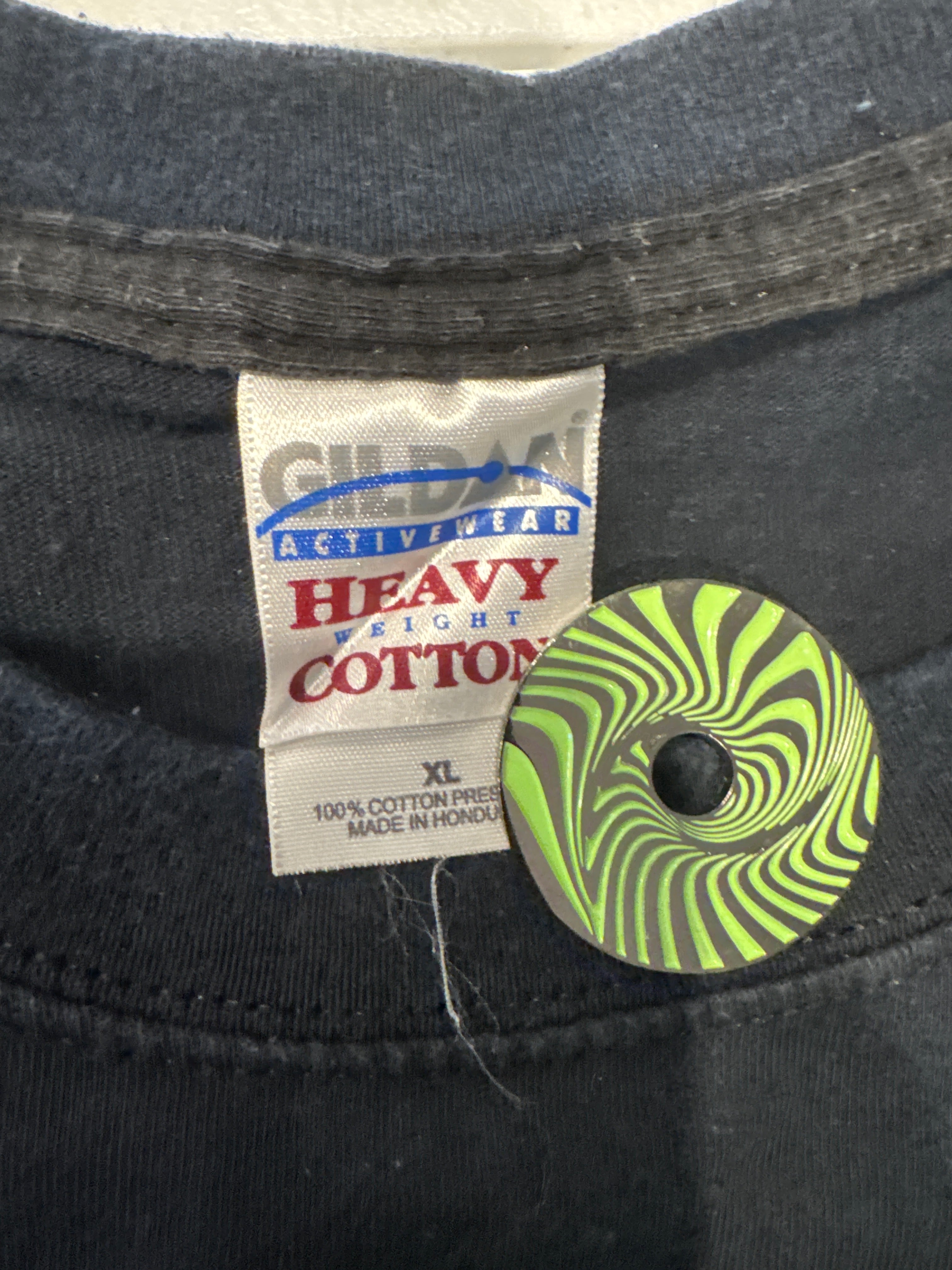 00er Placebo Meds Brian Molko Gildan Schwarzes T-Shirt XL