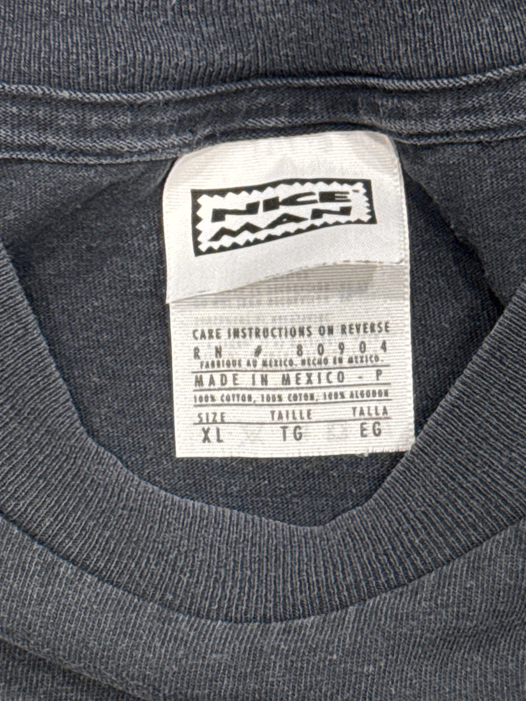 1997 Rollins Band Come In And Burn Henry Nice Man Black T-Shirt XL