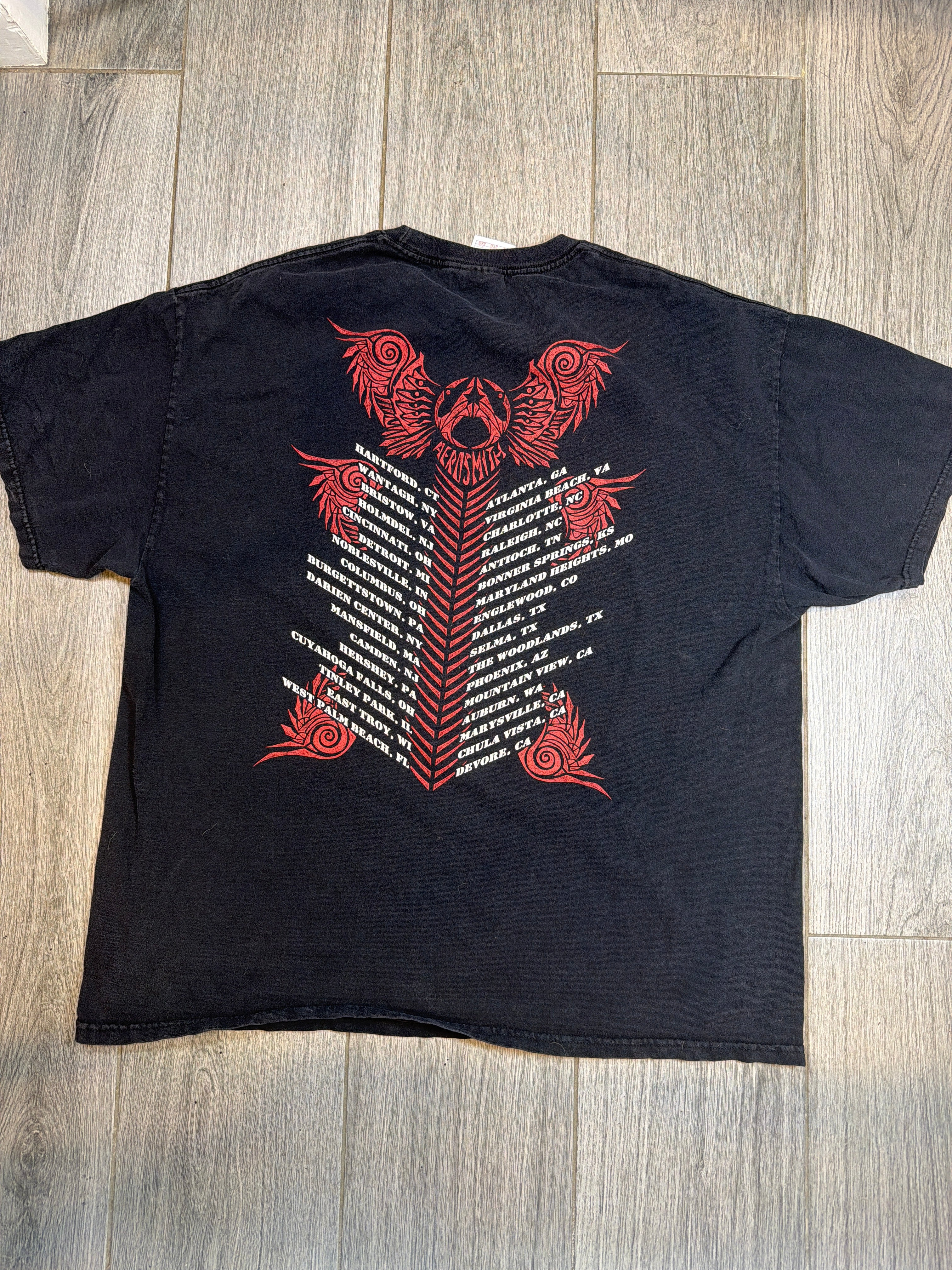 2000s Aerosmith 'Rocksimus Maximus' Tennessee River Tag T-Shirt