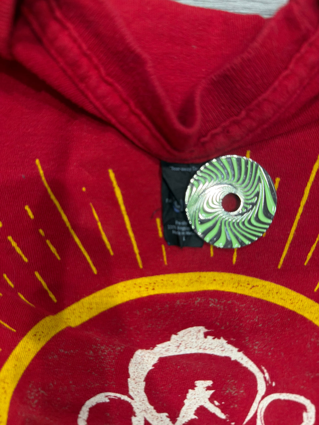 Modernes Coheed and Cambria Band Rotes T-Shirt Größe L