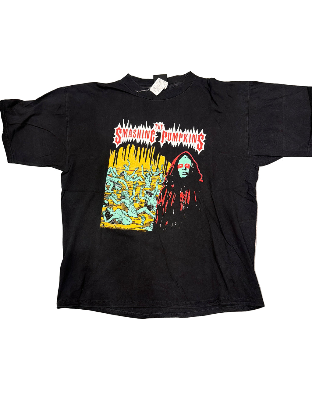 1999 Smashing Pumpkins The Arising Black Giant T-Shirt Large