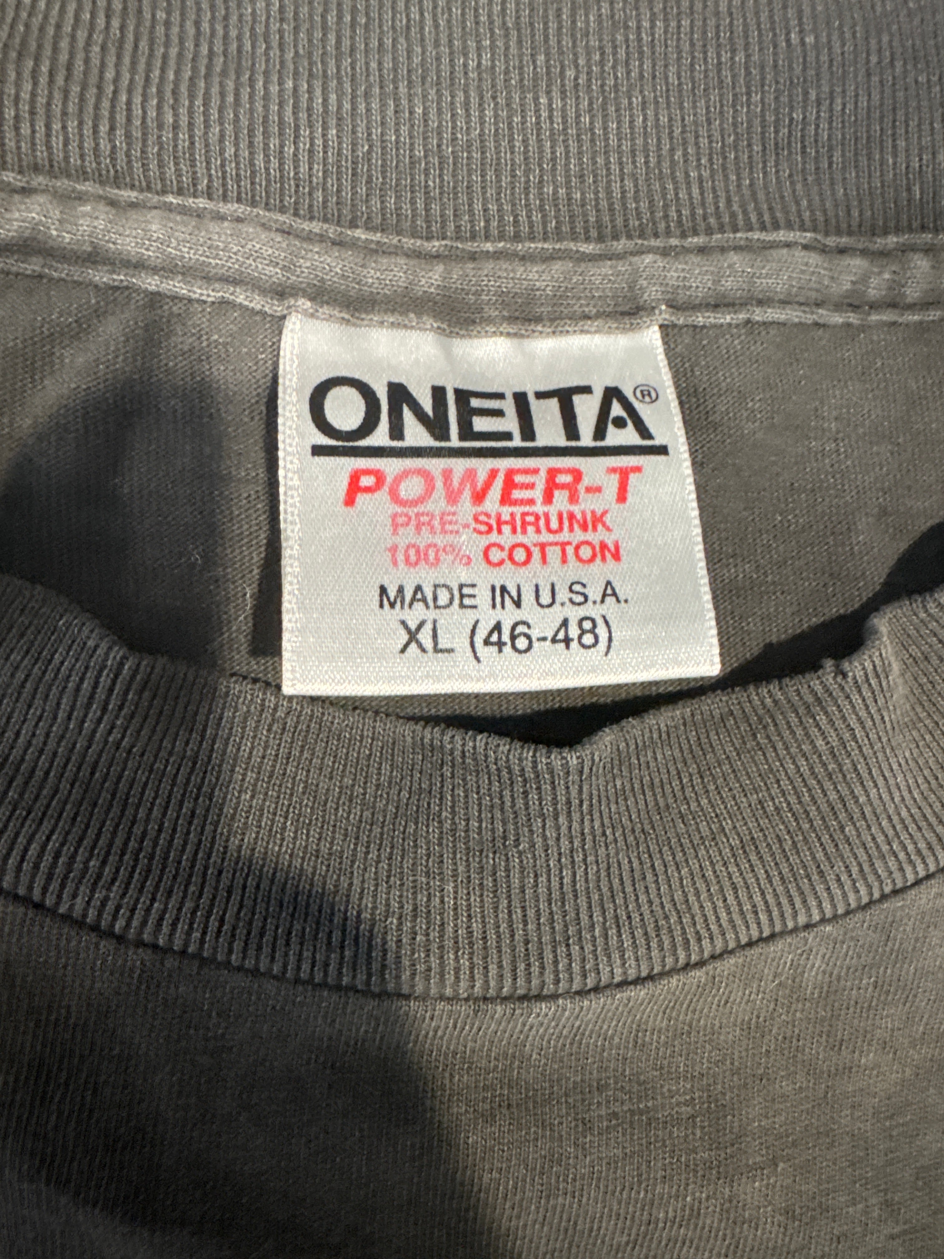 Nine Inch Nails Trent Reznor NIN Sin 1991 Oneita Black T-Shirt XL