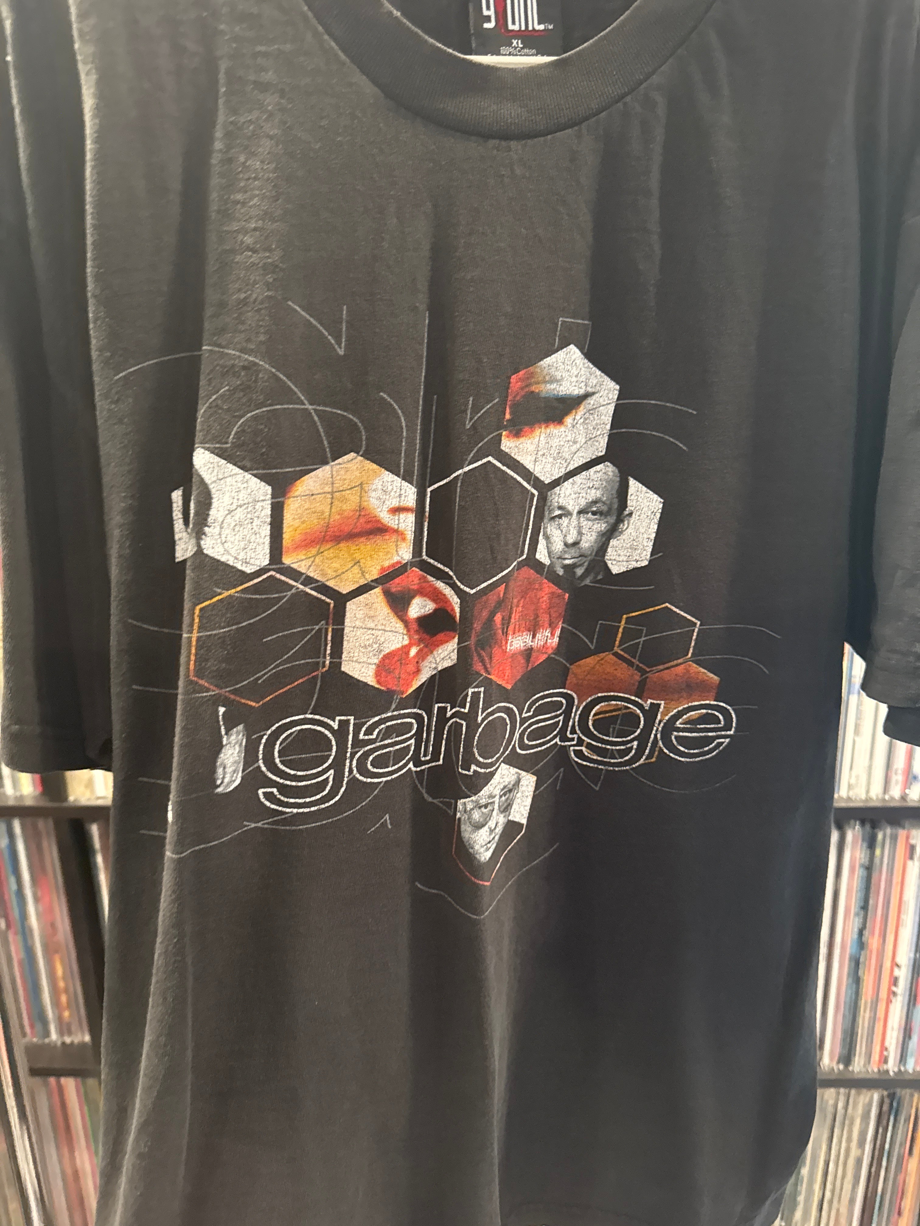 2002 Garbage Shirley Manson Tour T Shirt XL Giant