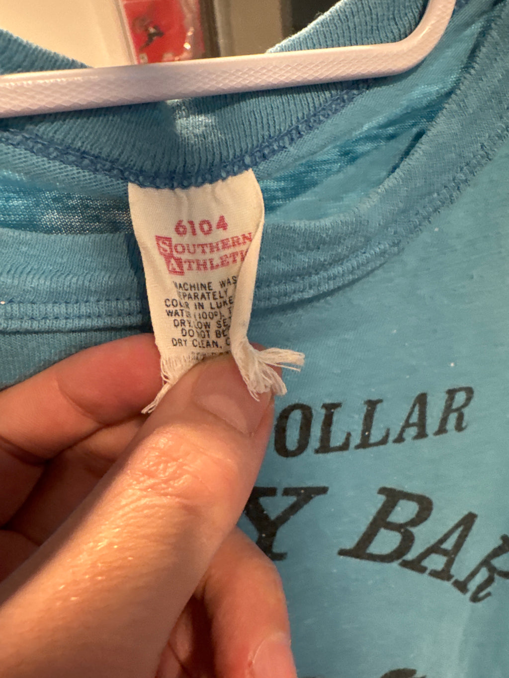 Jackson Hole WY Million Dollar Cowboy Bar Vintage Shirt Single Stitch M