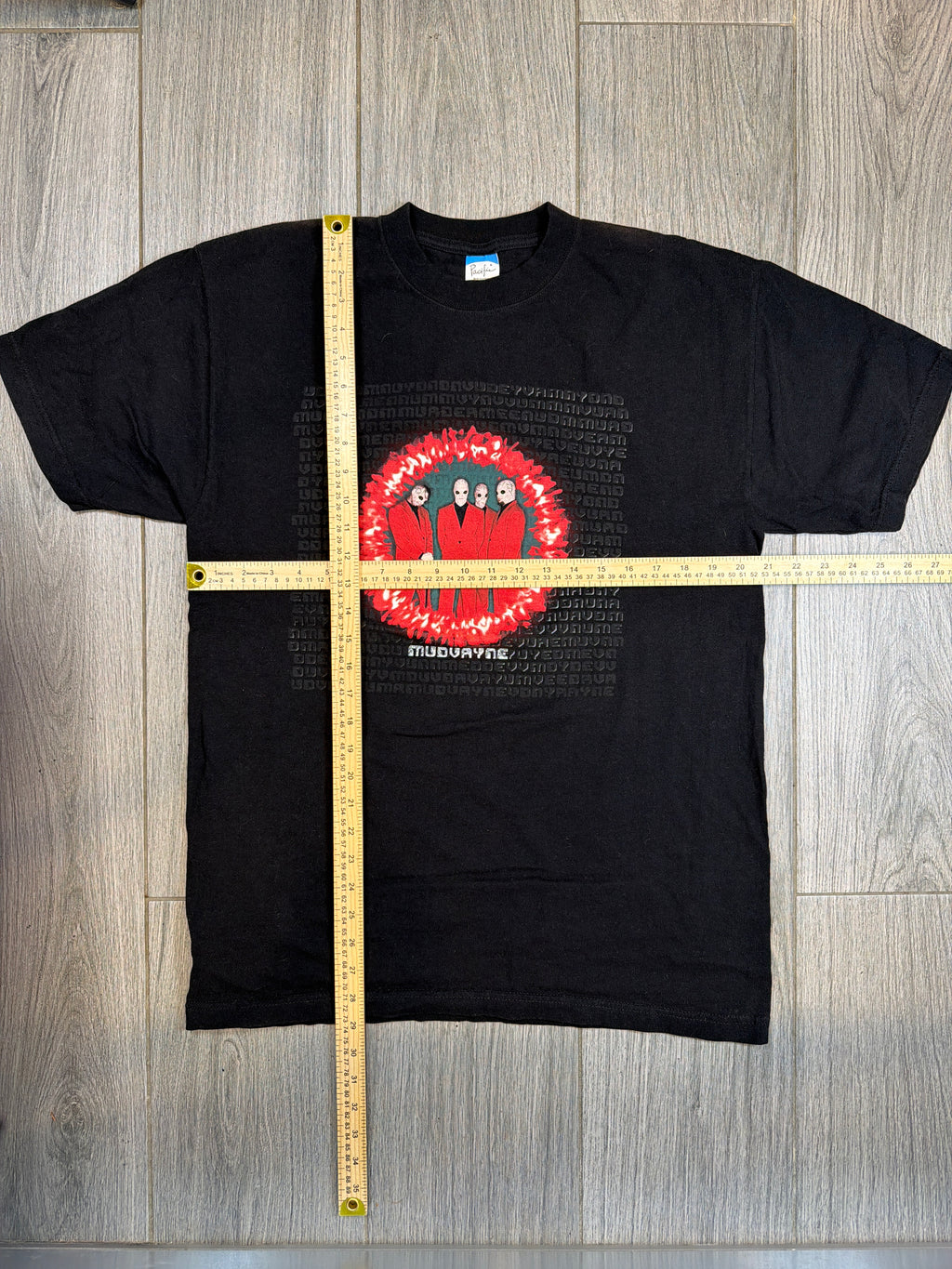 Vintage Mudvayne Black Nu metal Pacific Black Band Y2K T-Shirt