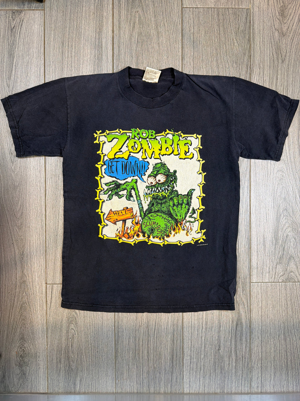 2000 White Zombie Get Down T-Shirt Astro Classic Rob Zombie T-Shirt Large