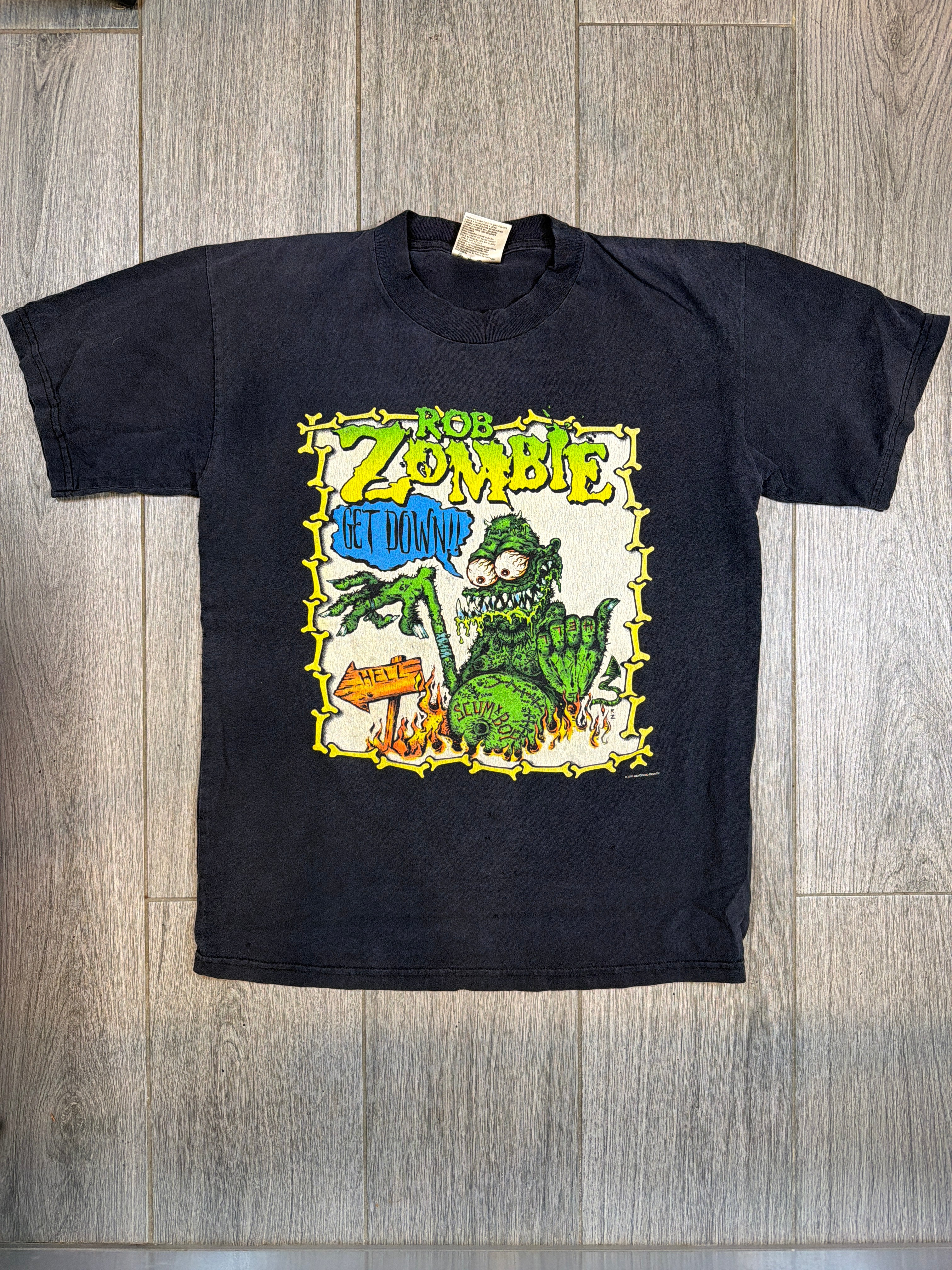 2000 White Zombie Get Down T-Shirt Astro Classic Rob Zombie T-Shirt Large