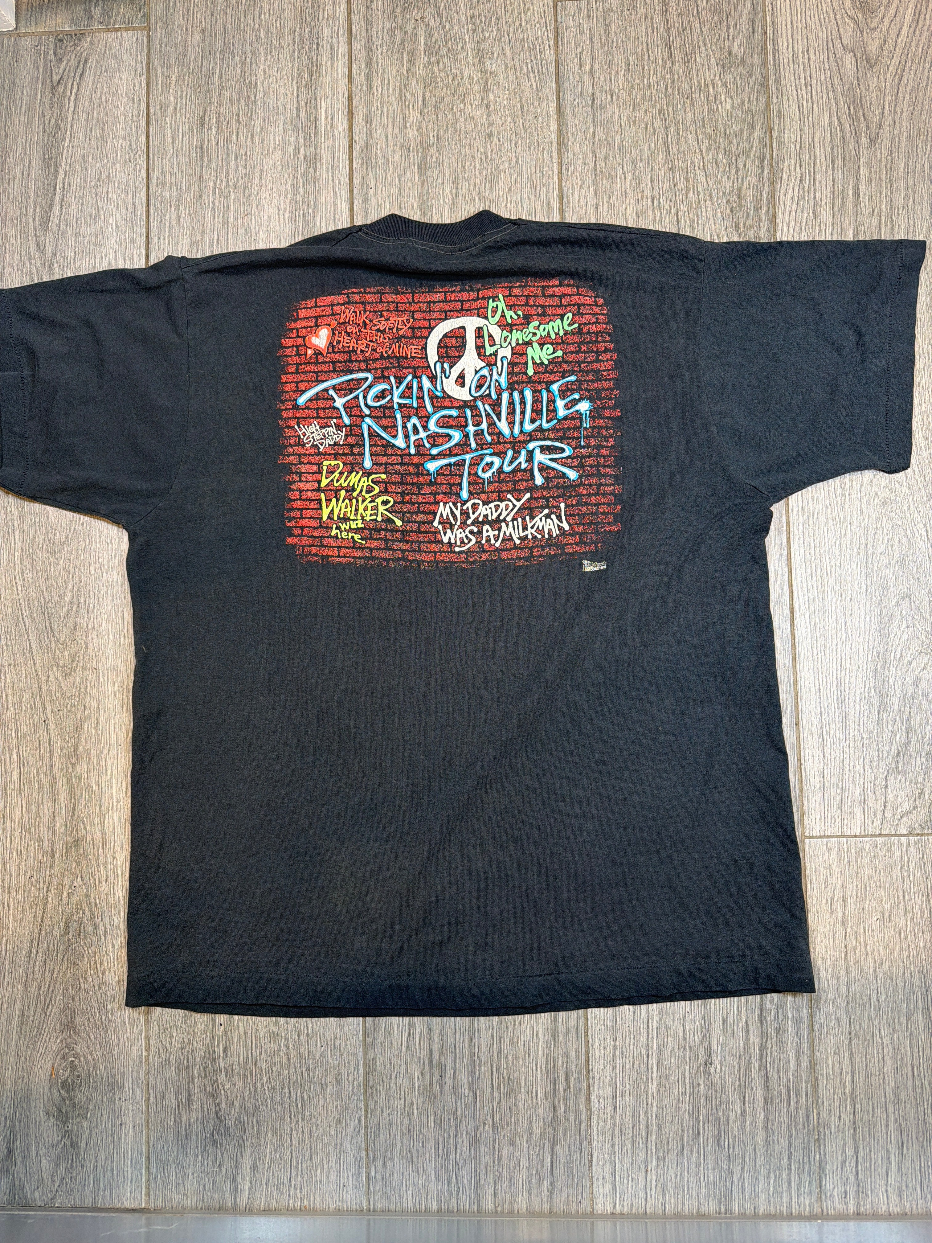 1990 Kentucky Headhunters Pickin on Nashville Screen Stars T-Shirt XXL