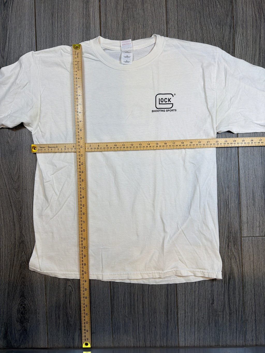 Y2K Glock USA Longsleeve White T-Shirt XL