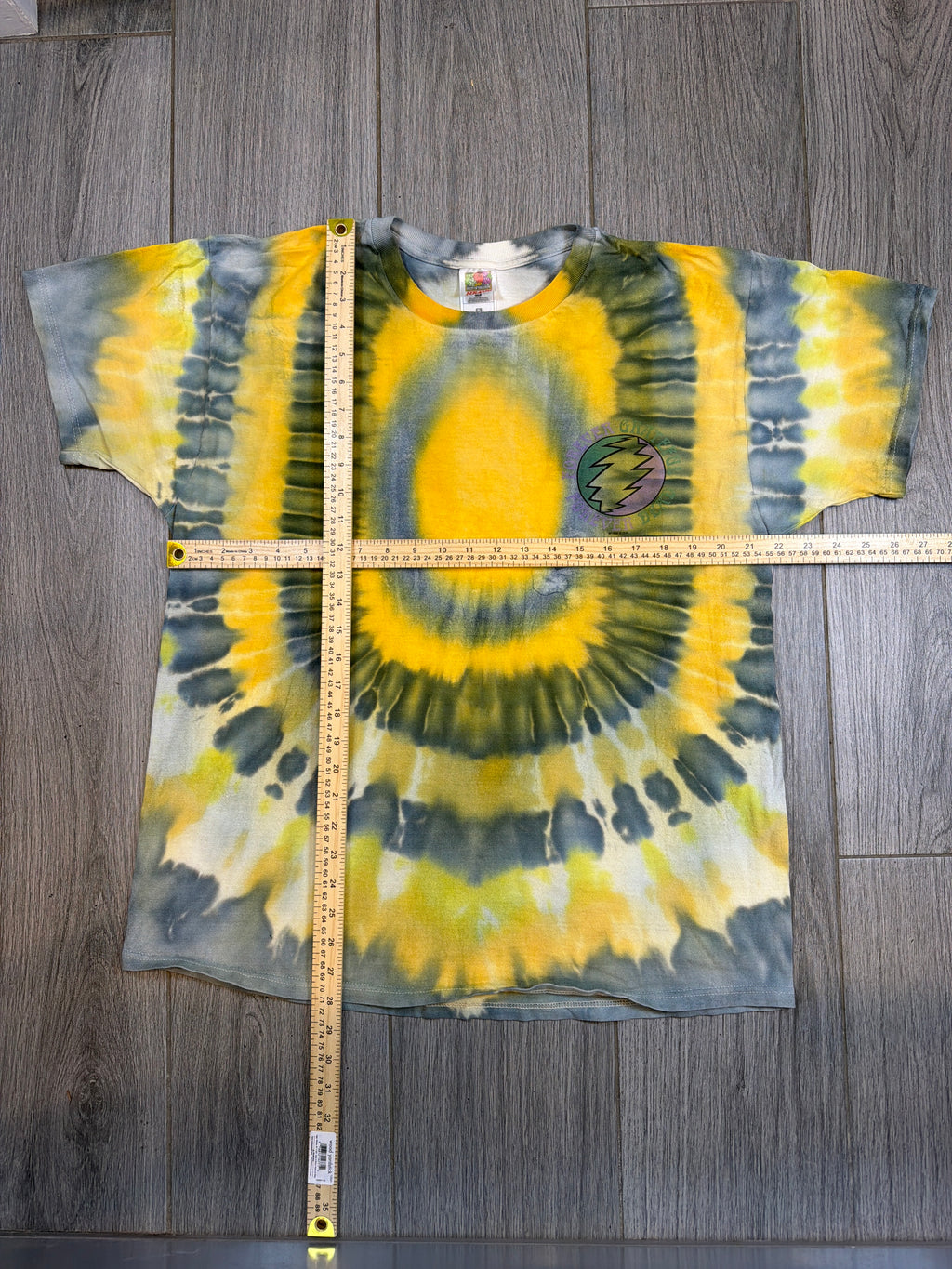 1997 Grateful Dead Jerry Garcia Licensed FOTL Tie Dye T-Shirt XL