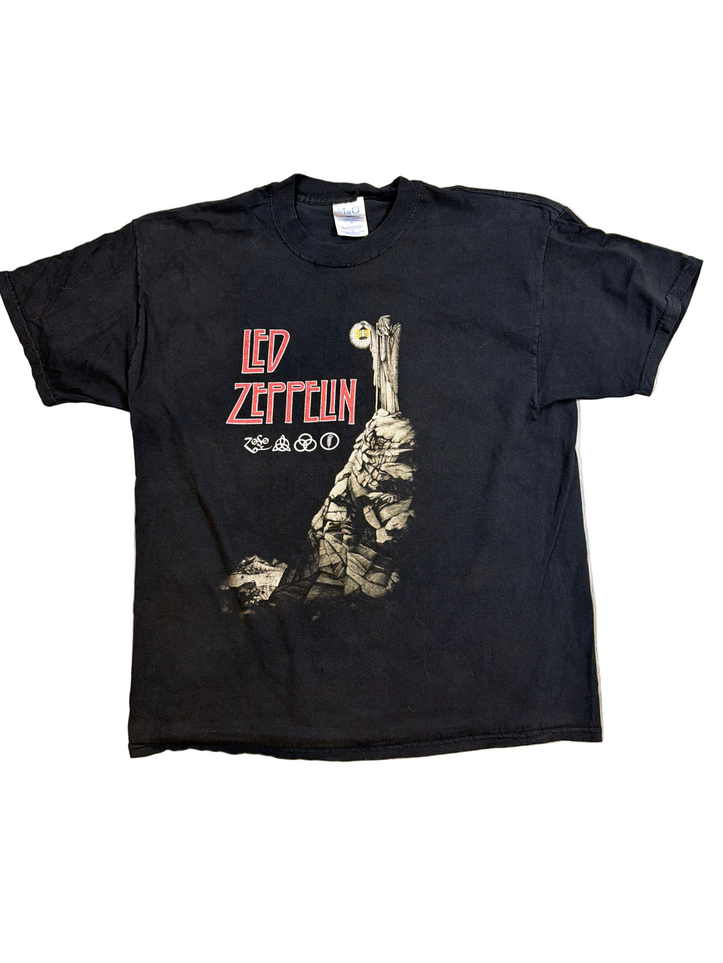 2001 Led Zeppelin IV Album T-Shirt Adult X-Large
