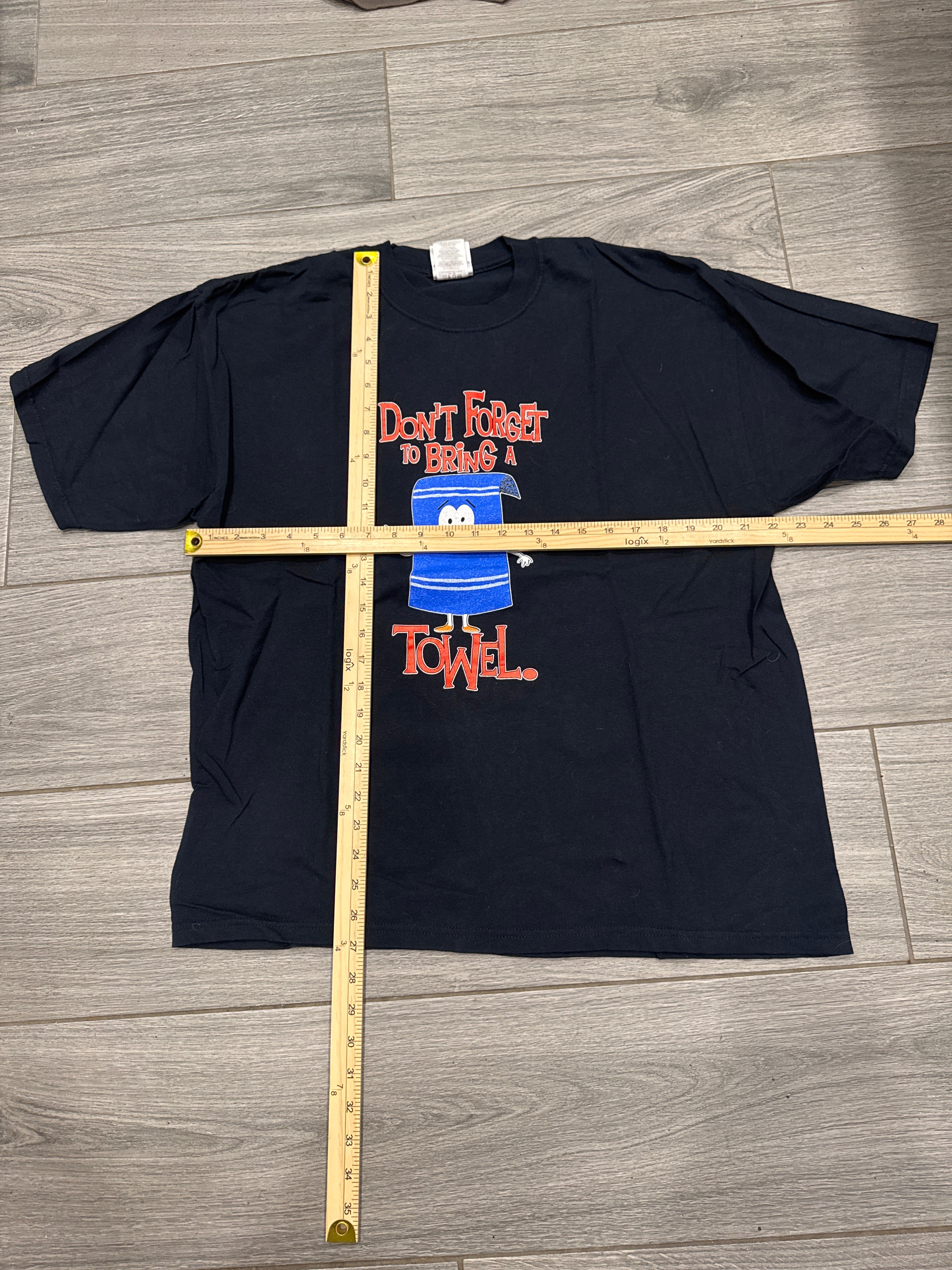 00s South Park Towlie Comedy Central Black T-Shirt XL