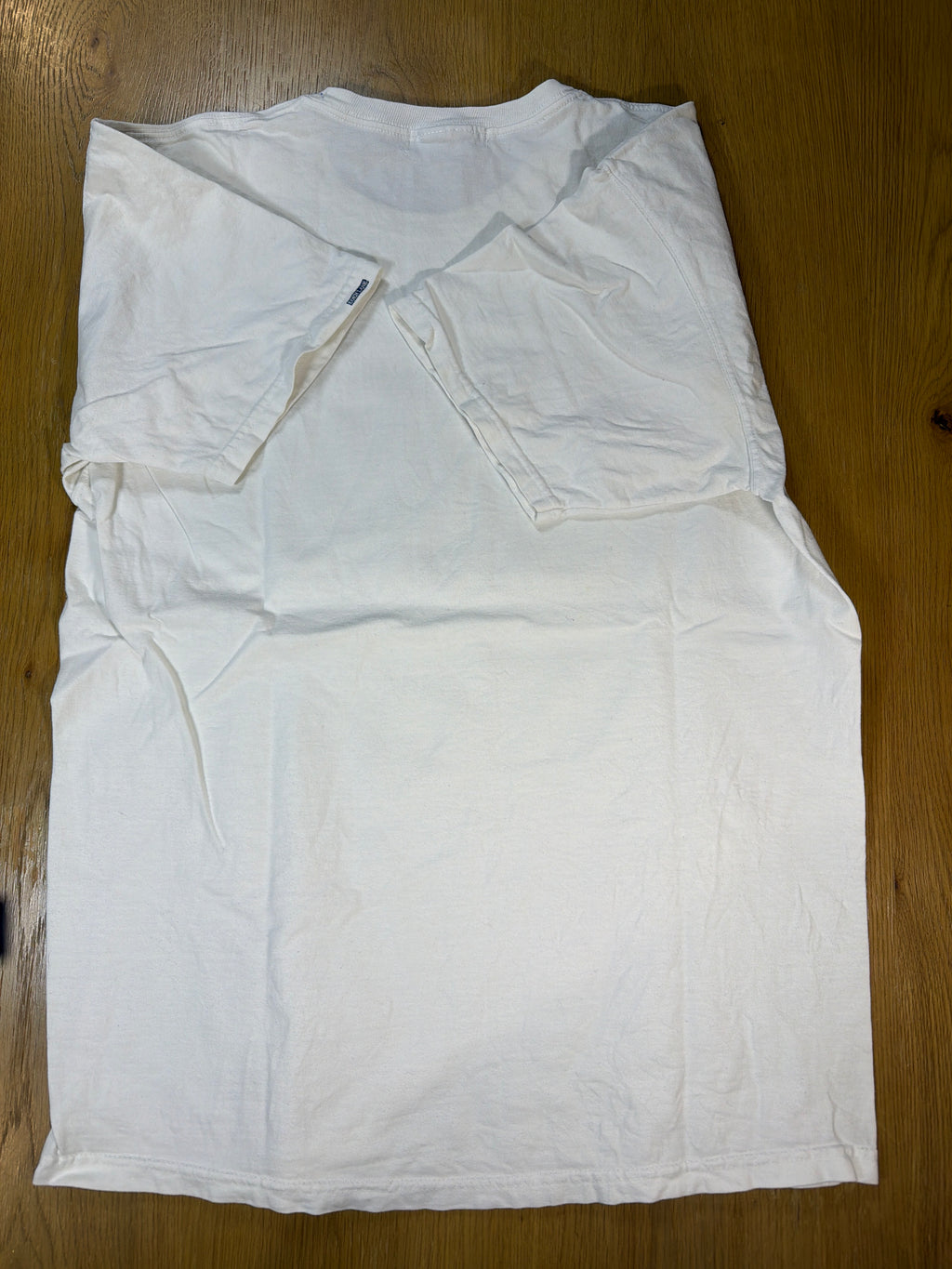 September 11 Won't Forget Vintage Memorial White T-Shirt Large